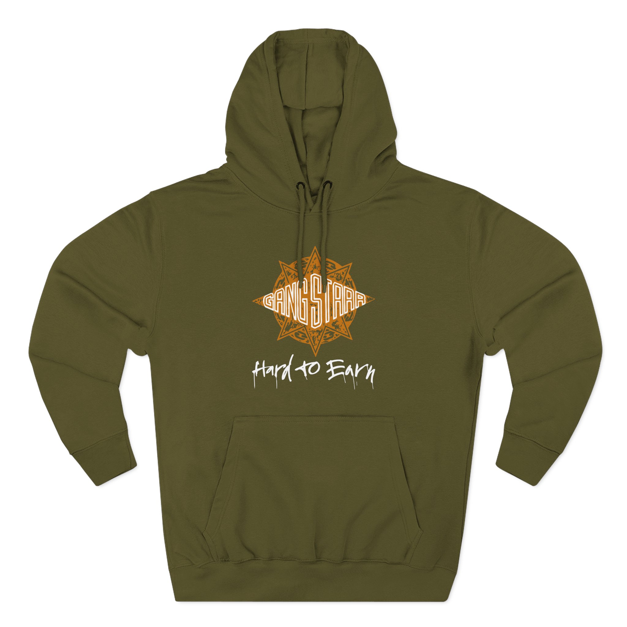 Gang Starr Hard to Earn Promo Three-Panel Fleece Hoodie