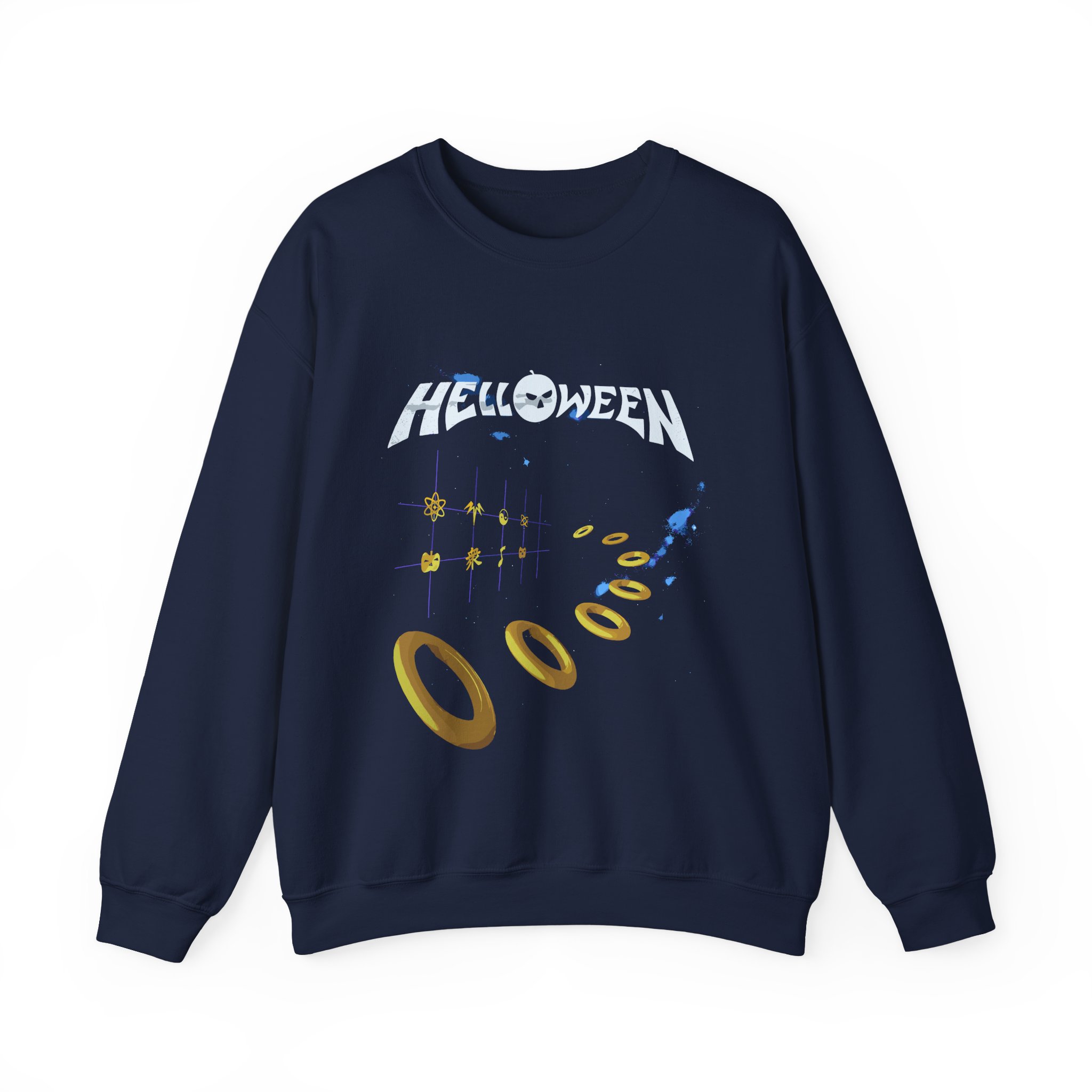 Helloween Master of the Rings Unisex Heavy Blendâ„¢ Crewneck Sweatshirt
