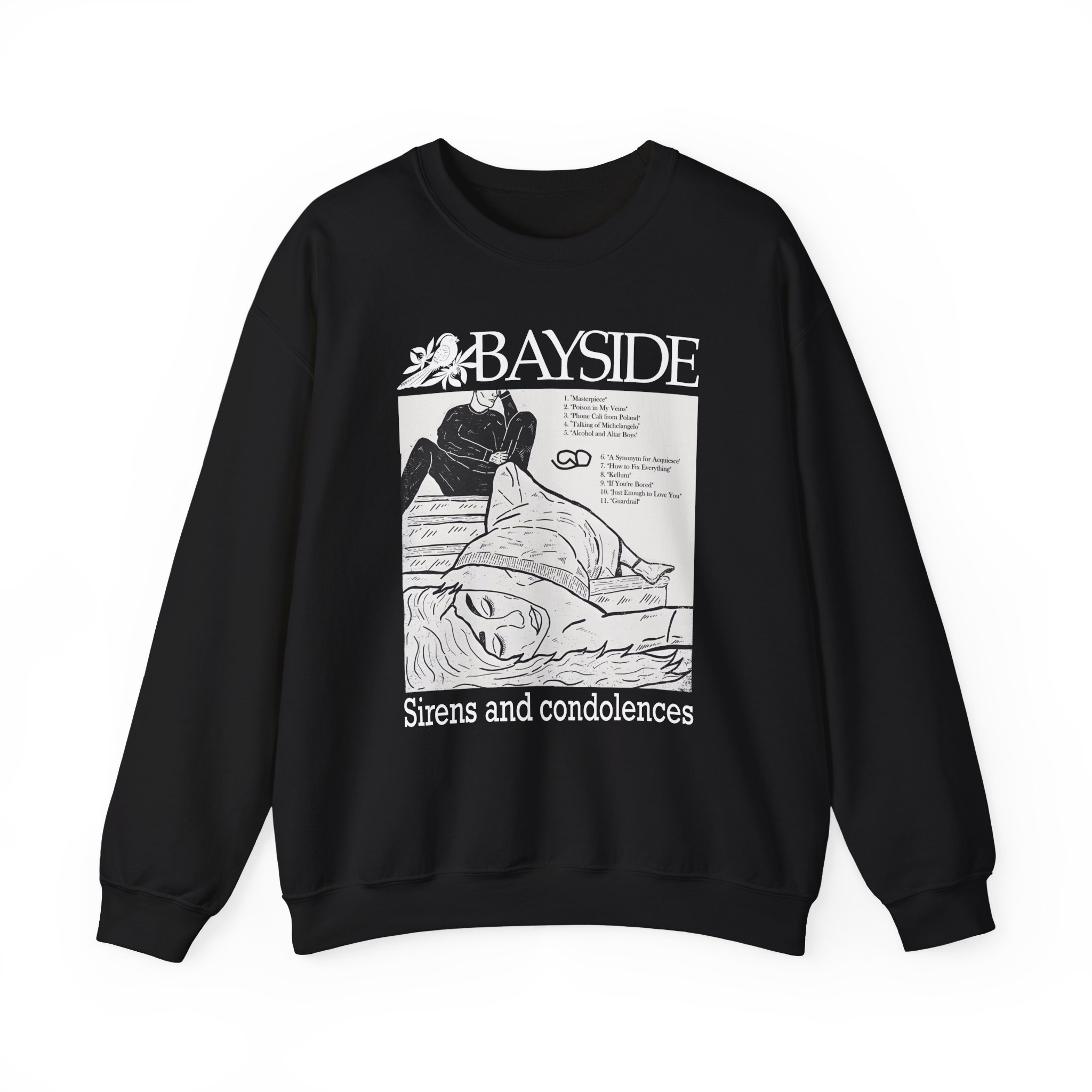 Bayside Sirens and Condolences Unisex Heavy Blendâ„¢ Crewneck Sweatshirt