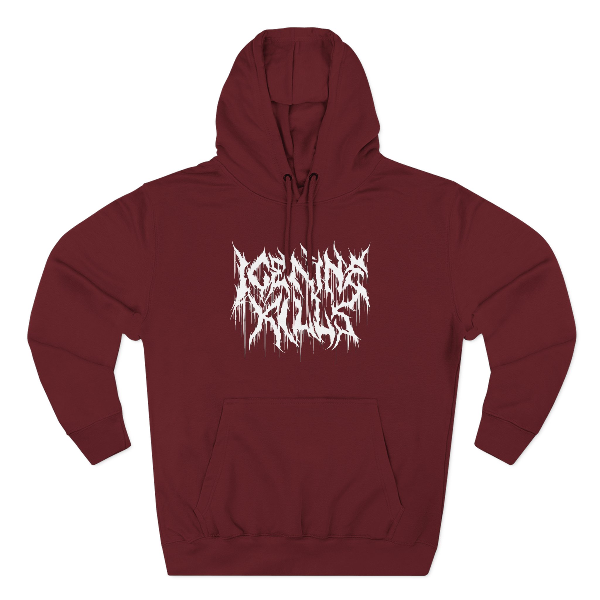 Ice Nine Kills Logo Three-Panel Fleece Hoodie