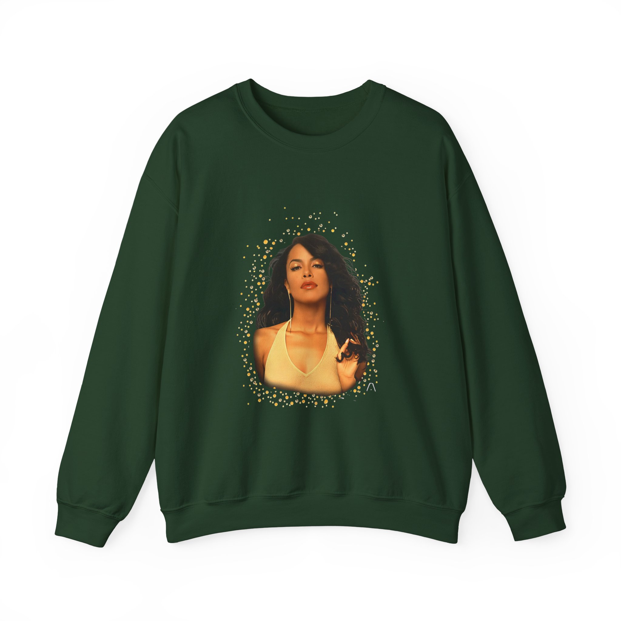 Aaliyah Self Titled Portrait Unisex Heavy Blendâ„¢ Crewneck Sweatshirt