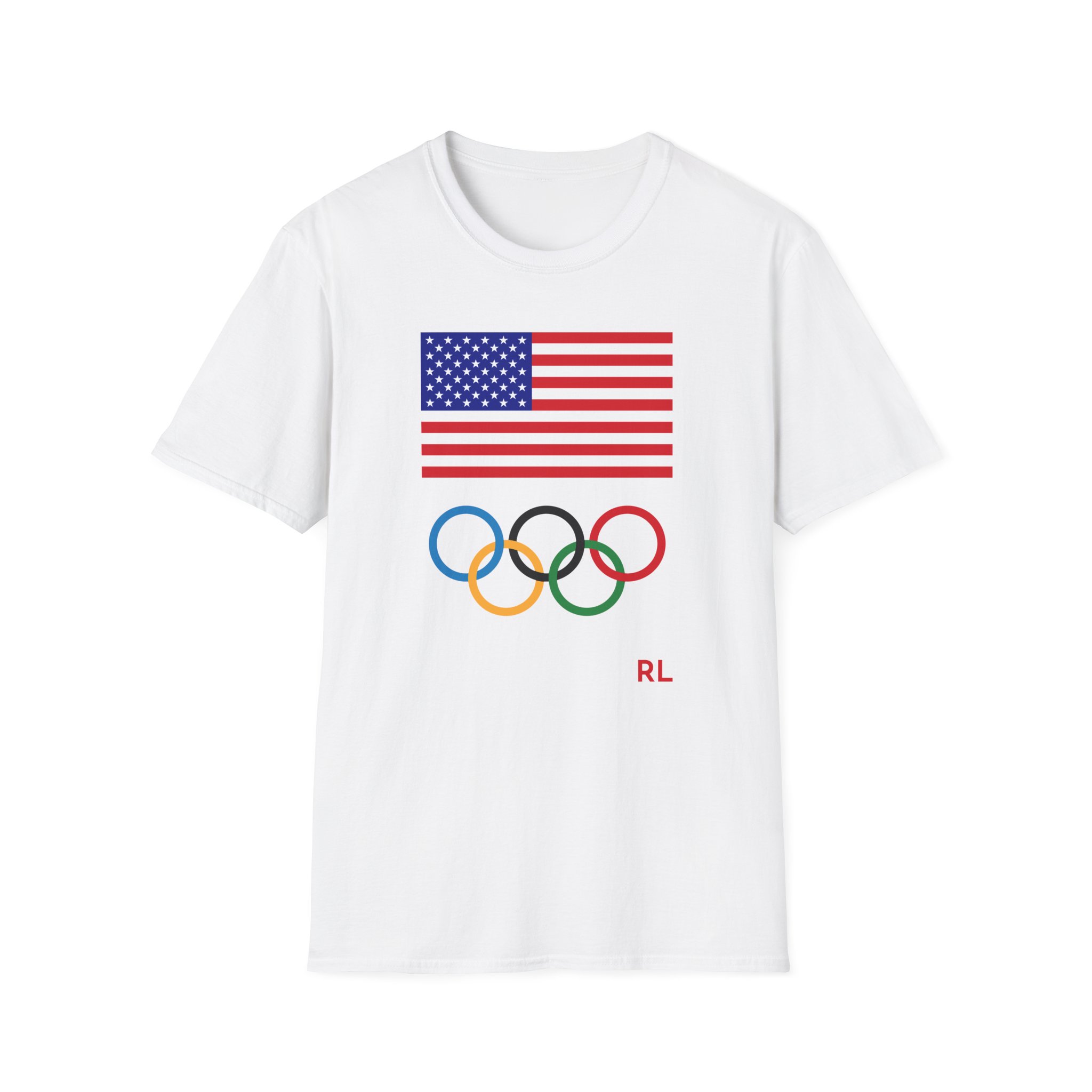 Nina Dobrev Polo Falph Lauren Team Usa Unisex Softstyle T-Shirt