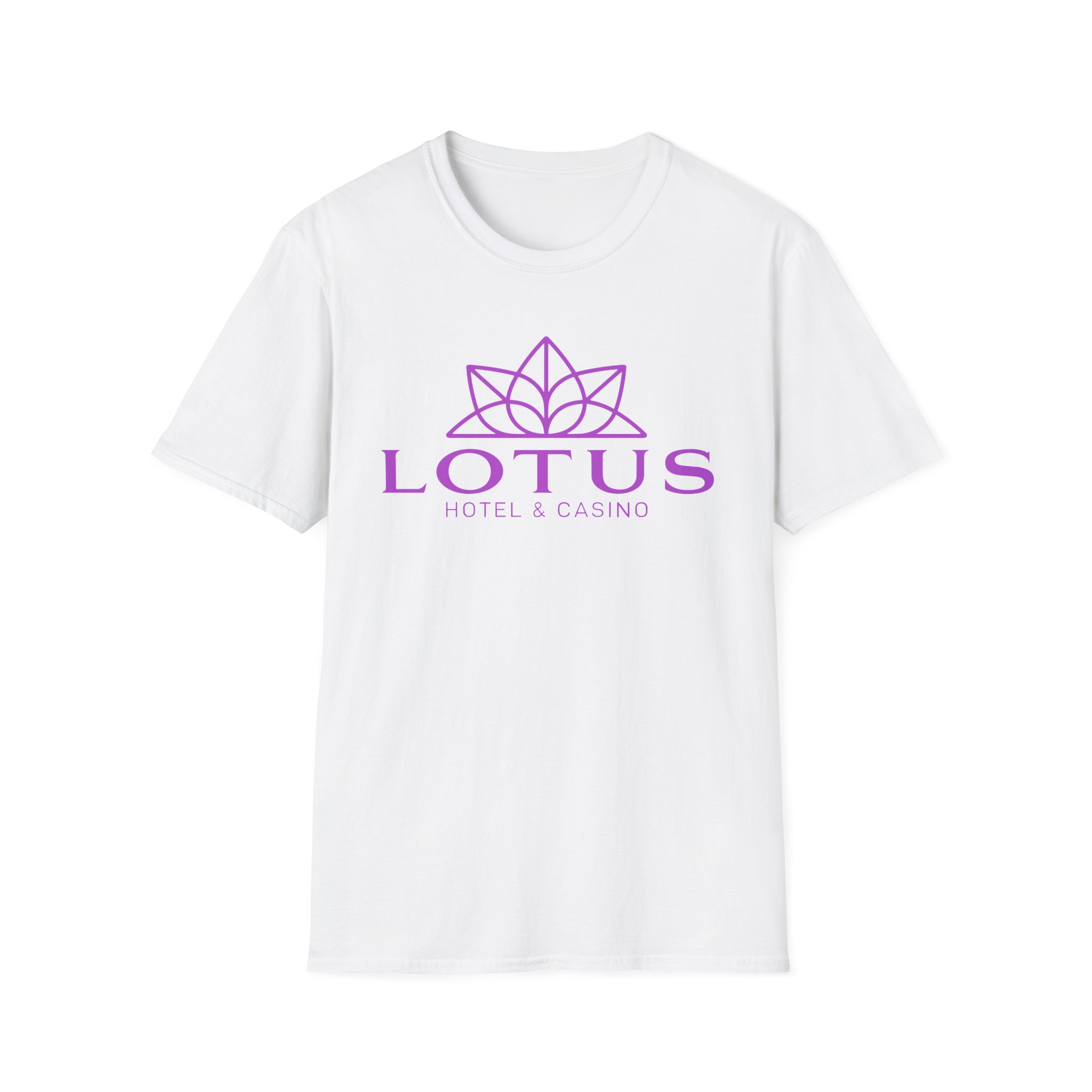 Percy Jackson and the Olympians Lotus Hotel & Casino Unisex Softstyle T-Shirt