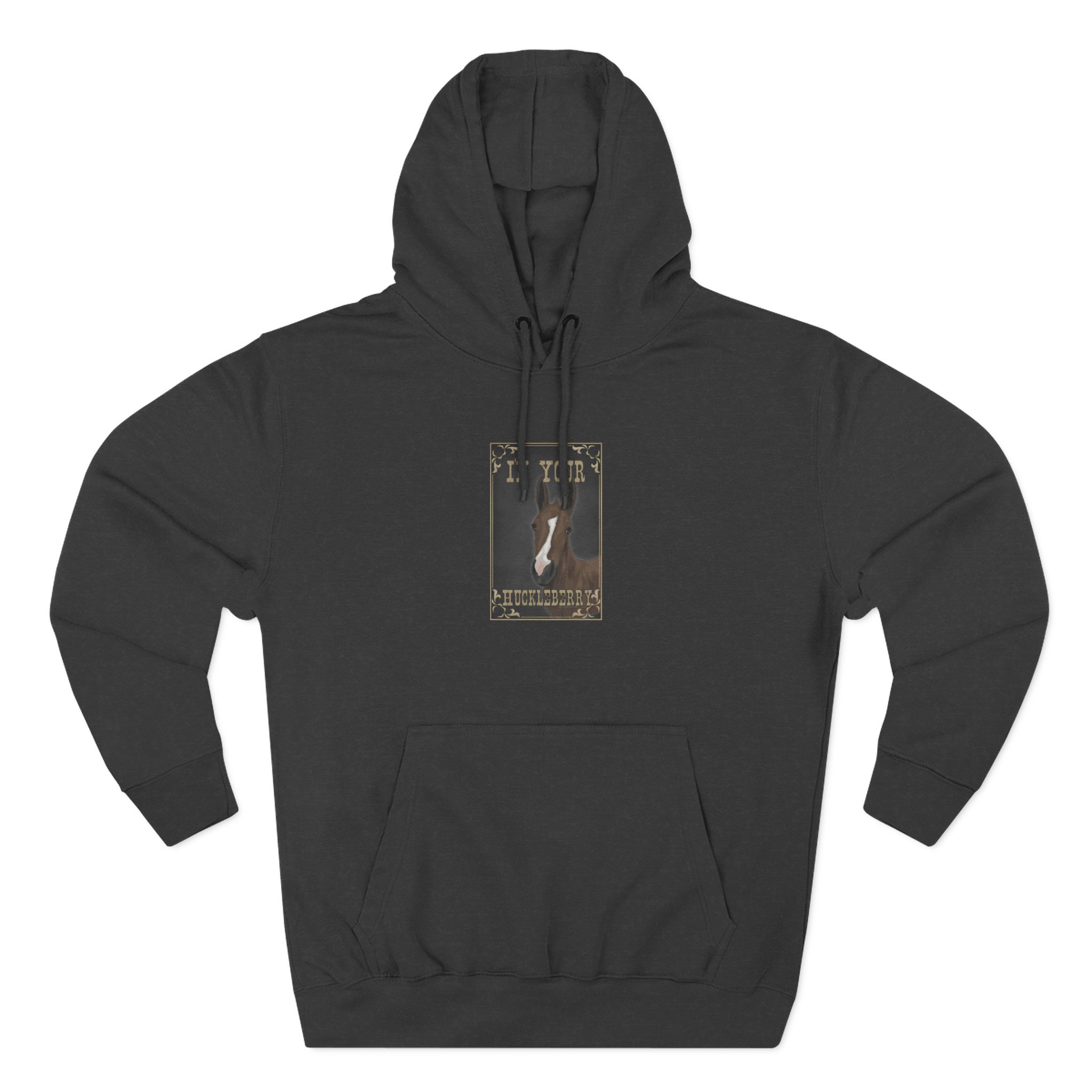 Katie Van Slyke Huckleberry Three-Panel Fleece Hoodie