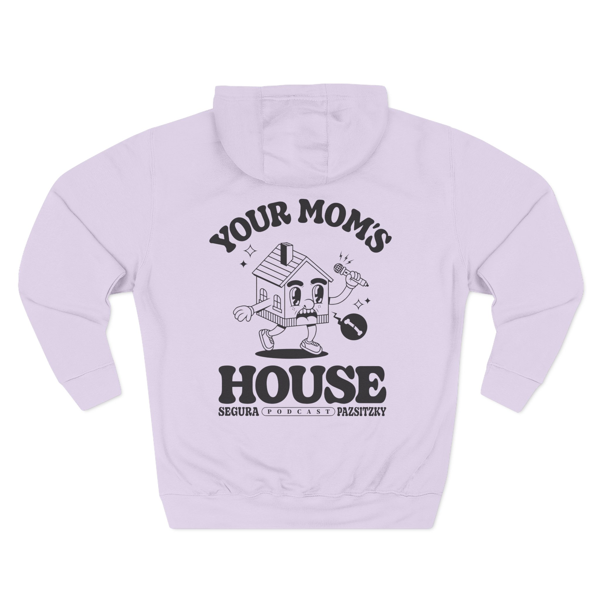 Ymh S/P 2-Sided Three-Panel Fleece Hoodie