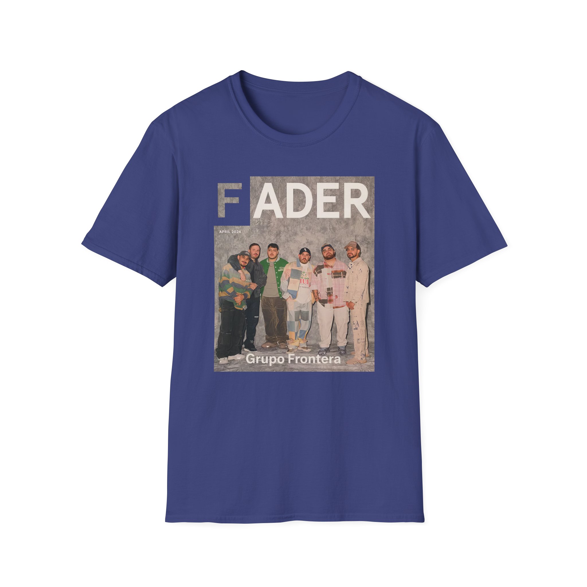 Grupo Frontera the Fader Cover Unisex Softstyle T-Shirt