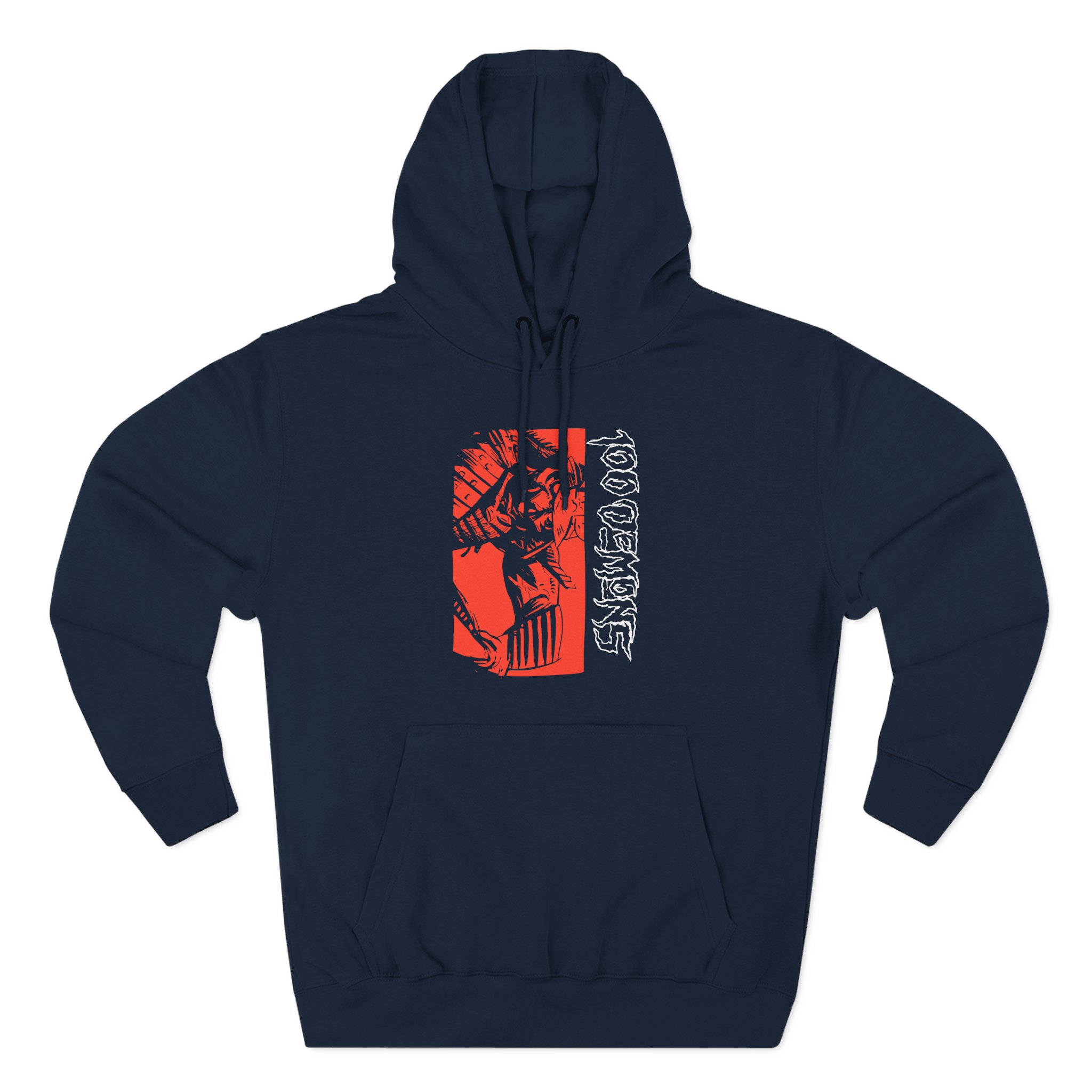 100 Demons Three-Panel Fleece Hoodie