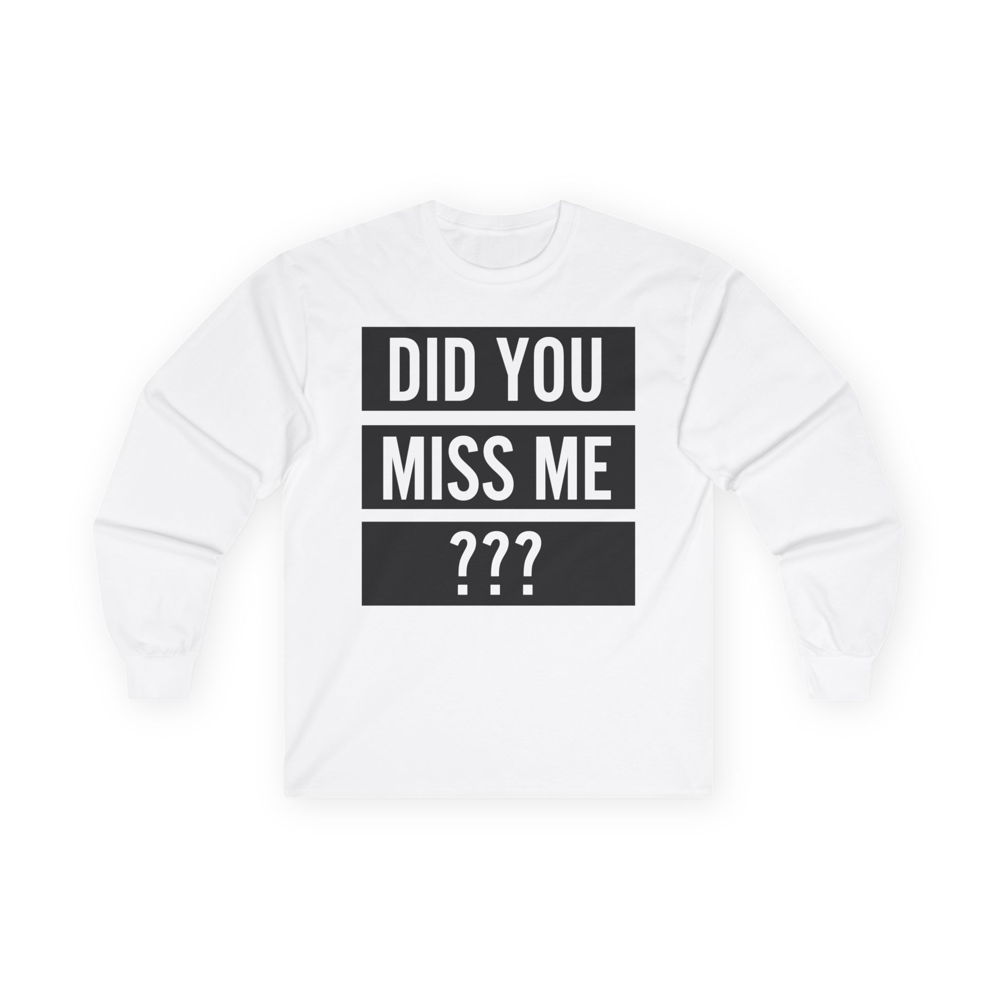 Olly Murs Did You Miss Me Unisex Ultra Cotton Long Sleeve Tee