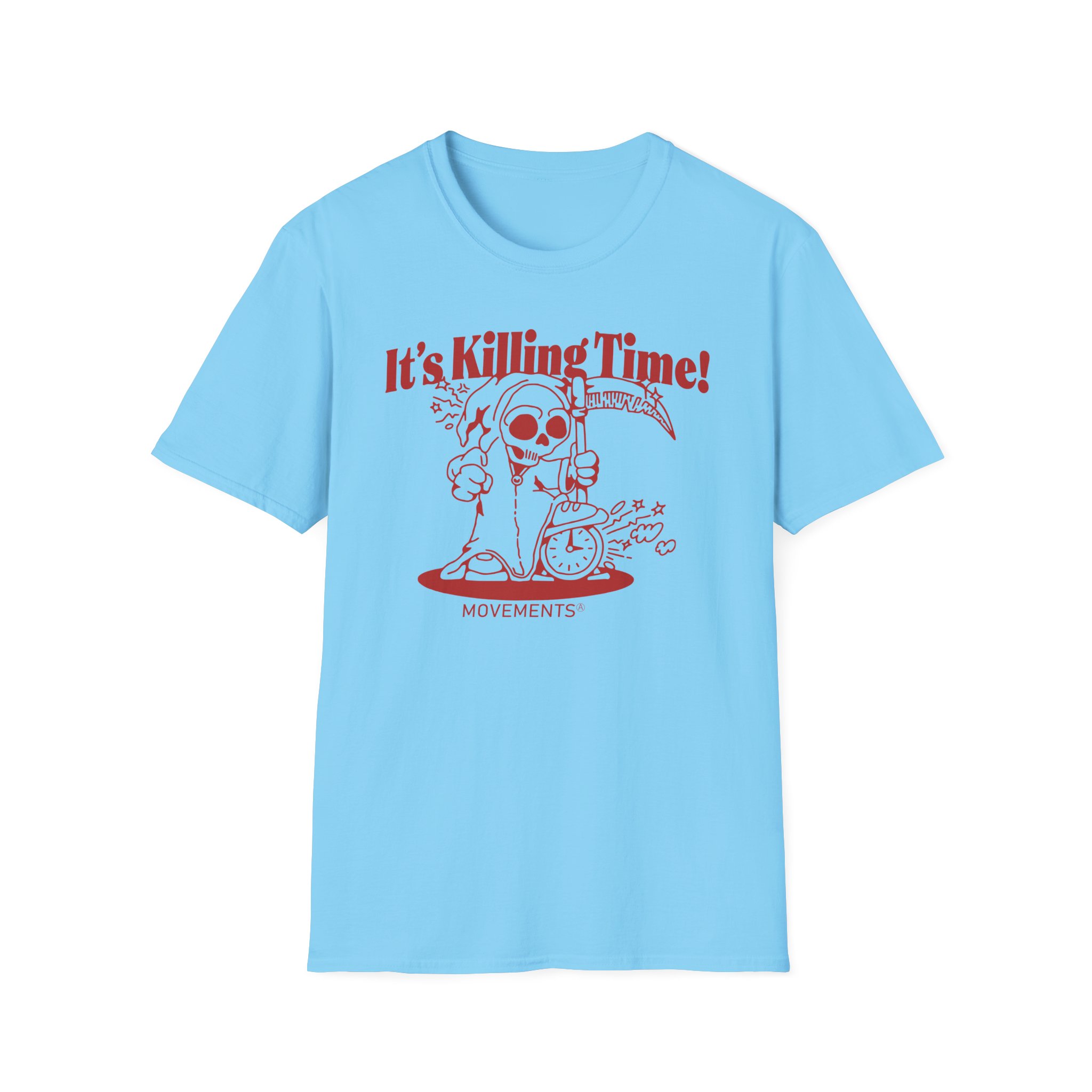 Movements Killing Time Unisex Softstyle T-Shirt