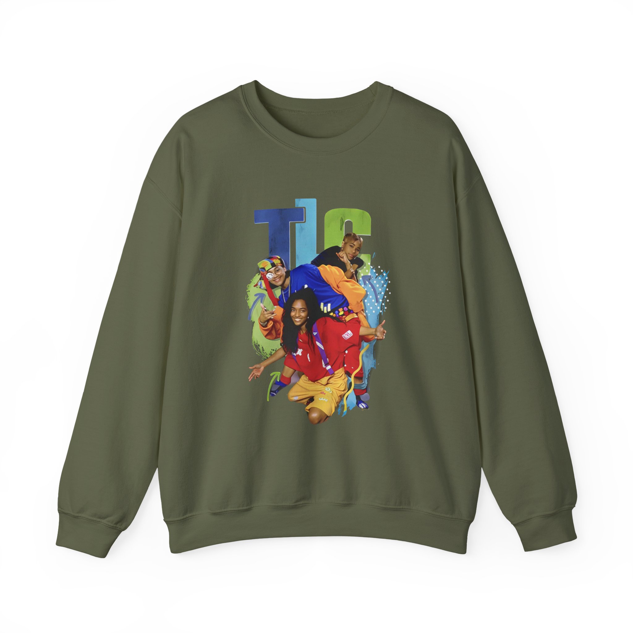 TLC Pose Unisex Heavy Blendâ„¢ Crewneck Sweatshirt