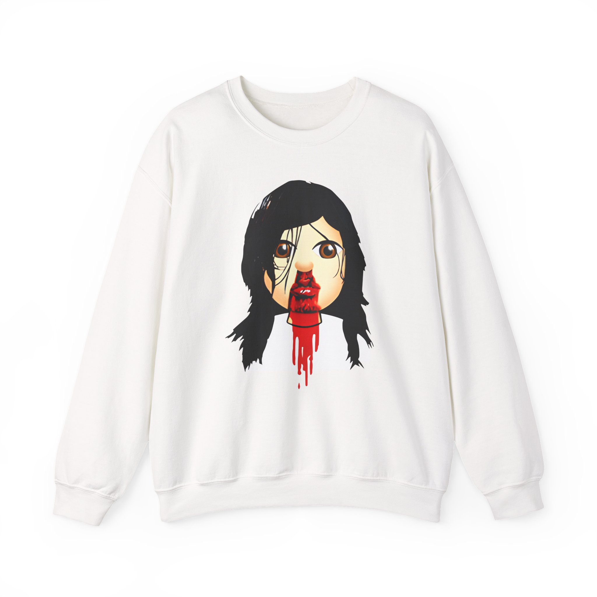Andrew Wk Emoji Unisex Heavy Blendâ„¢ Crewneck Sweatshirt
