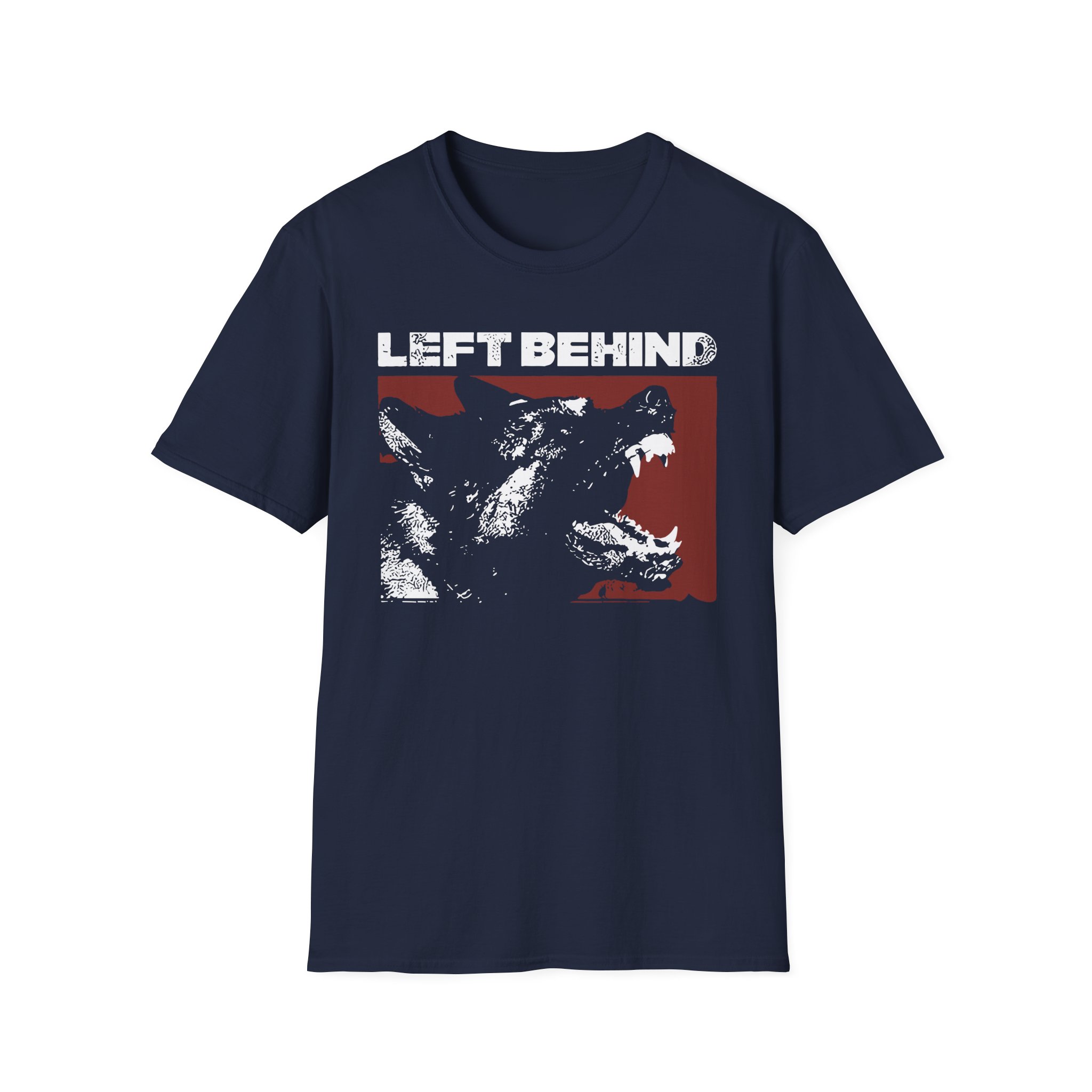 Left Behind Dog Unisex Softstyle T-Shirt