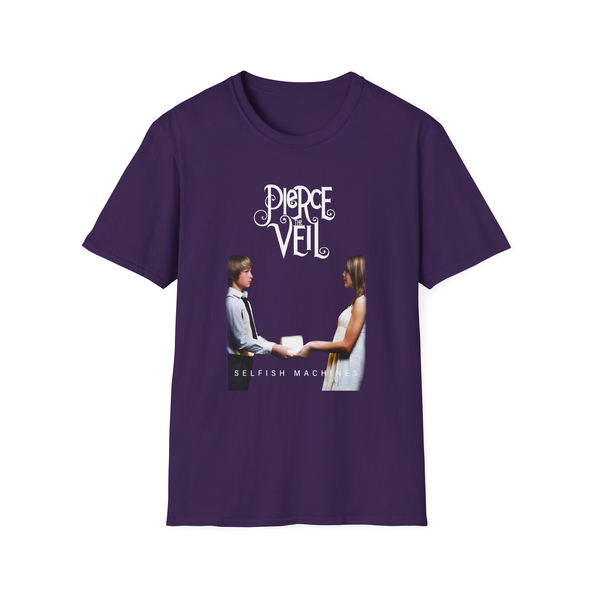 Pierce the Veil Selfish Machines Unisex Softstyle T-Shirt