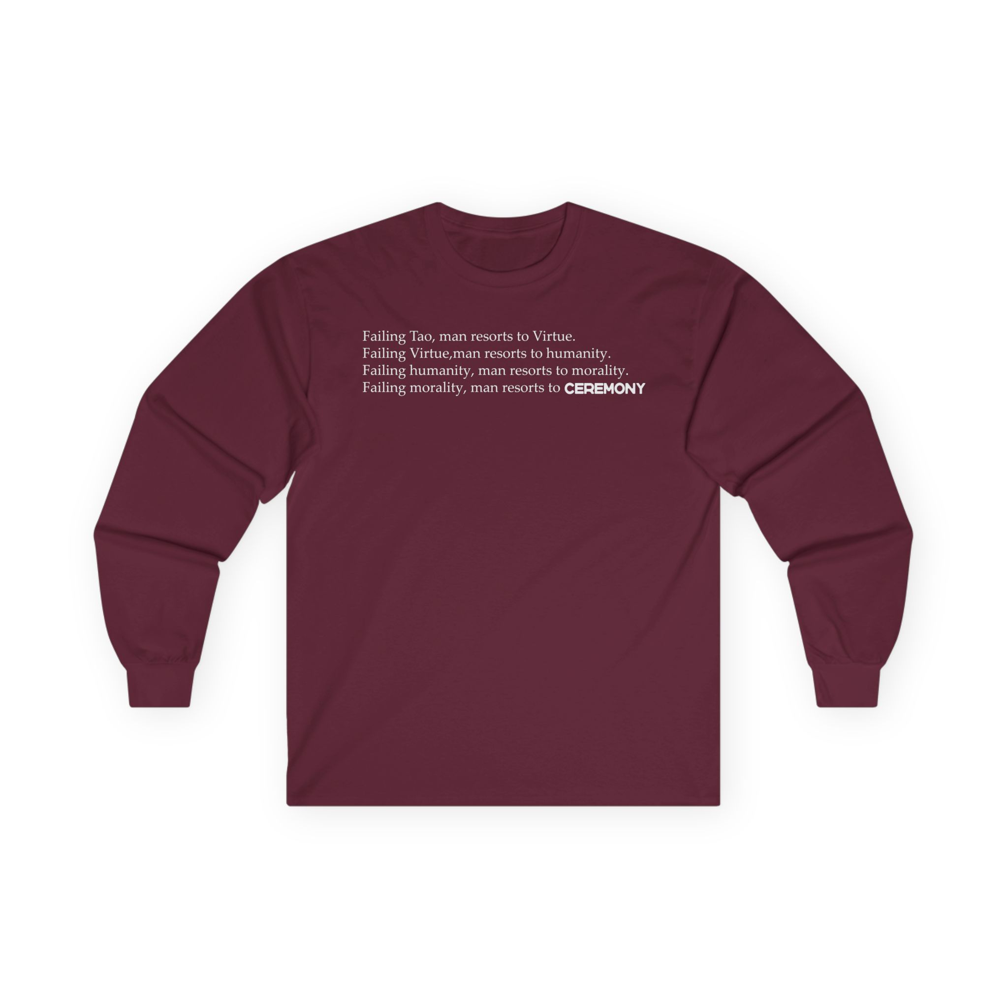 Ceremony Real Bay Unisex Ultra Cotton Long Sleeve Tee