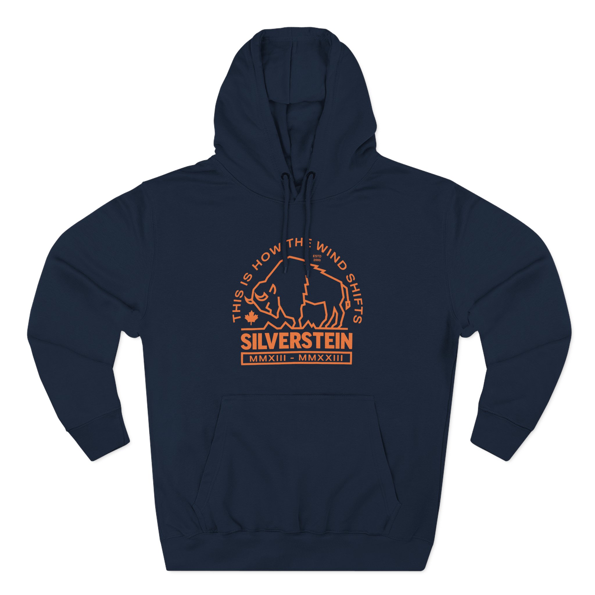 Silverstein Buffalo V2 Three-Panel Fleece Hoodie