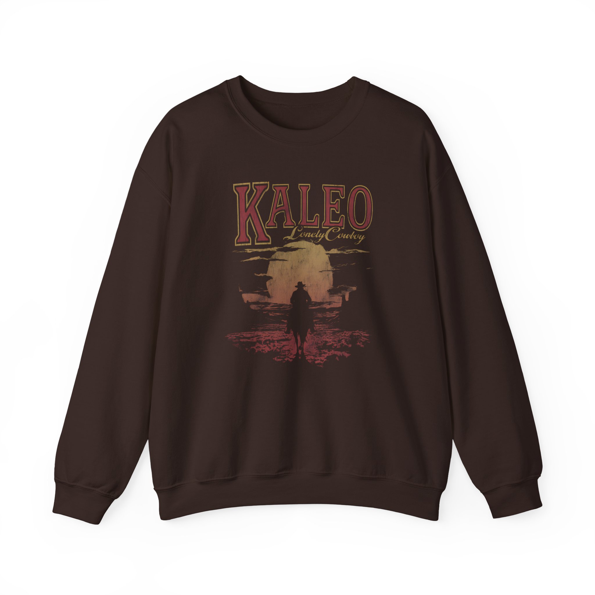 Kaleo Lonely Cowboy Unisex Heavy Blendâ„¢ Crewneck Sweatshirt