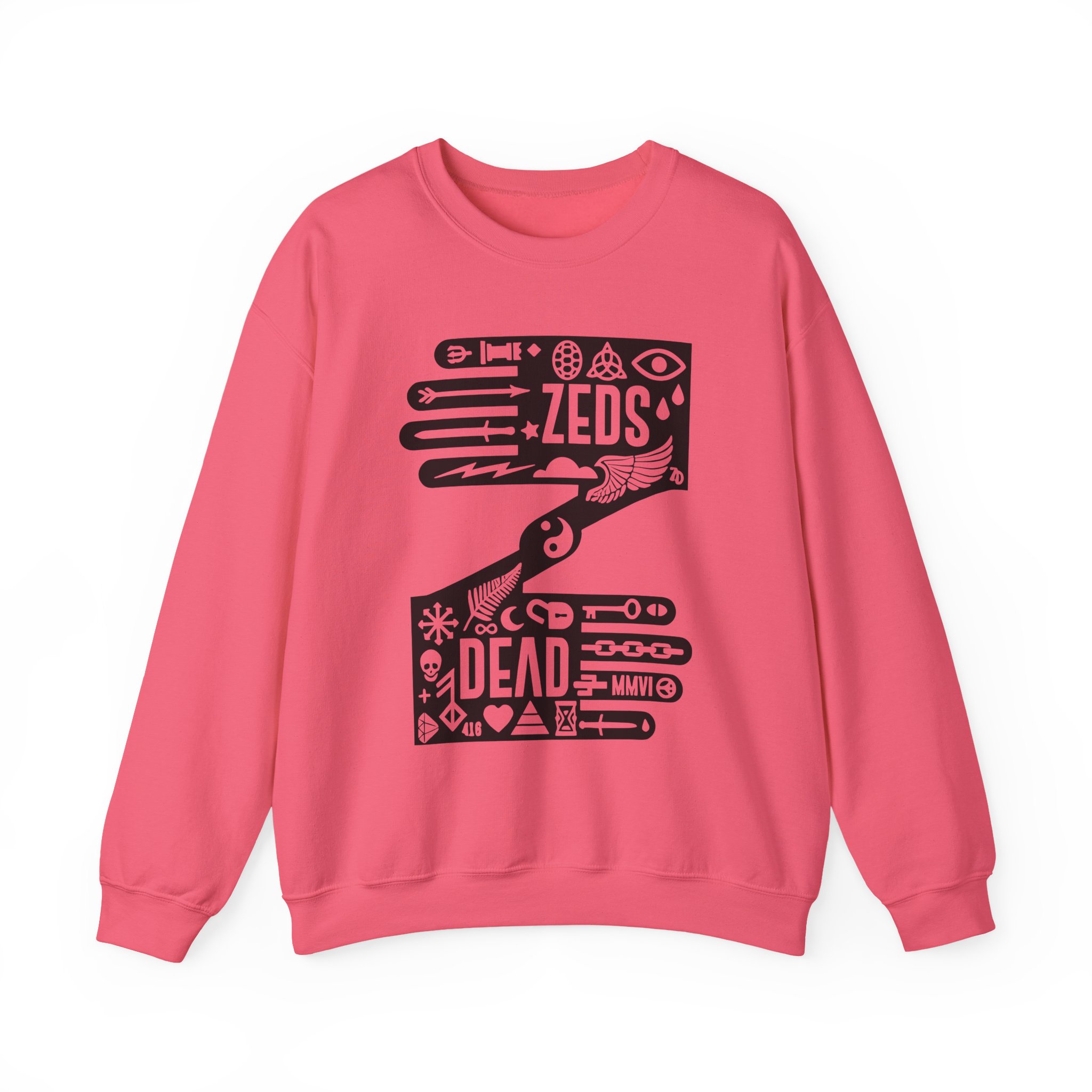 Zeds Dead Unisex Heavy Blendâ„¢ Crewneck Sweatshirt