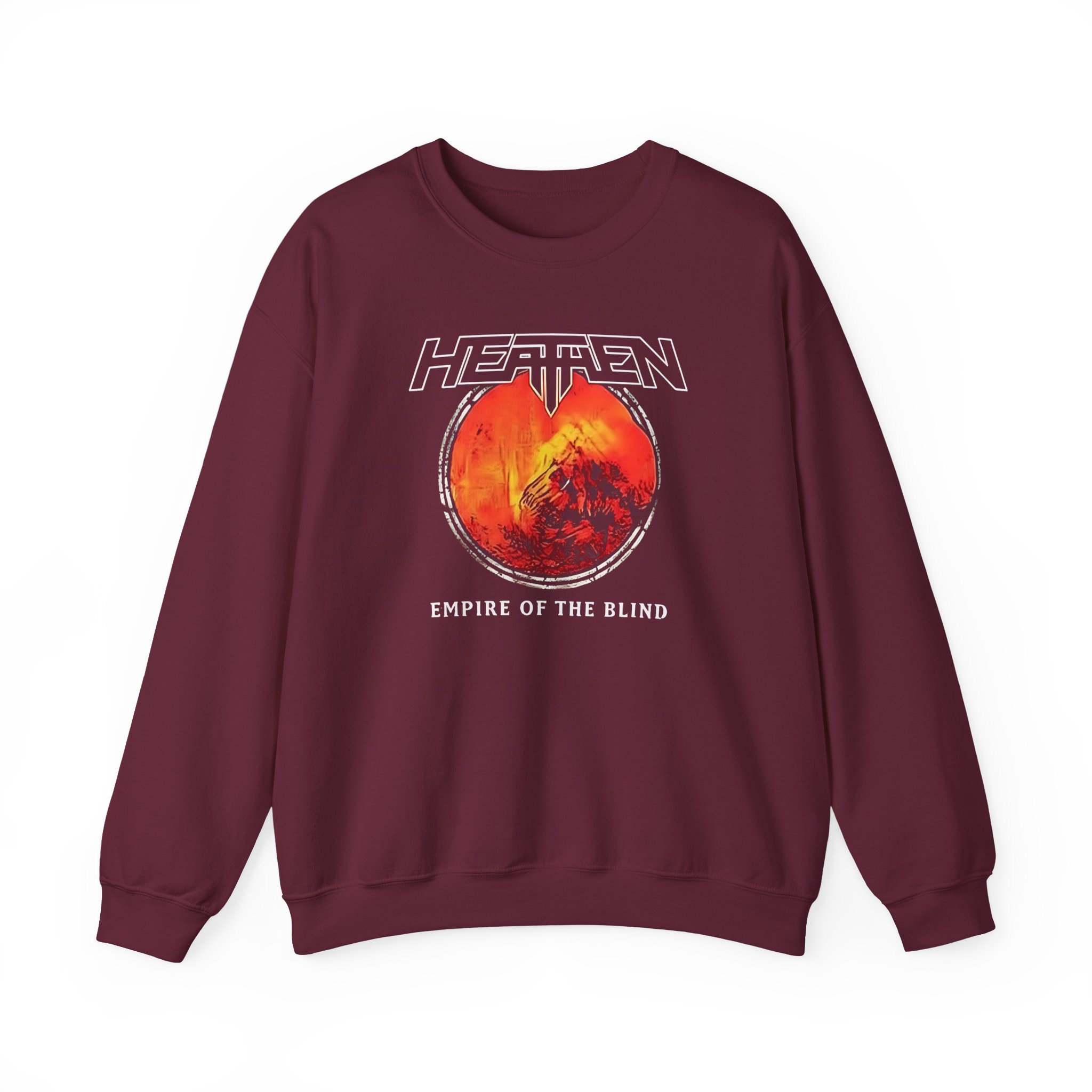 Heathen Empire of the Blind Australia Tour 2022 Unisex Heavy Blendâ„¢ Crewneck Sweatshirt