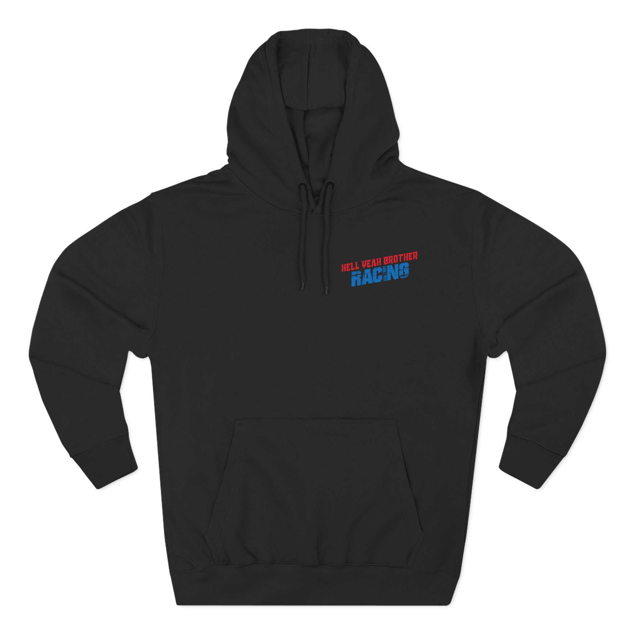 Cleetus Mcfarland Hell Yeah Brother Racing Three-Panel Fleece Hoodie