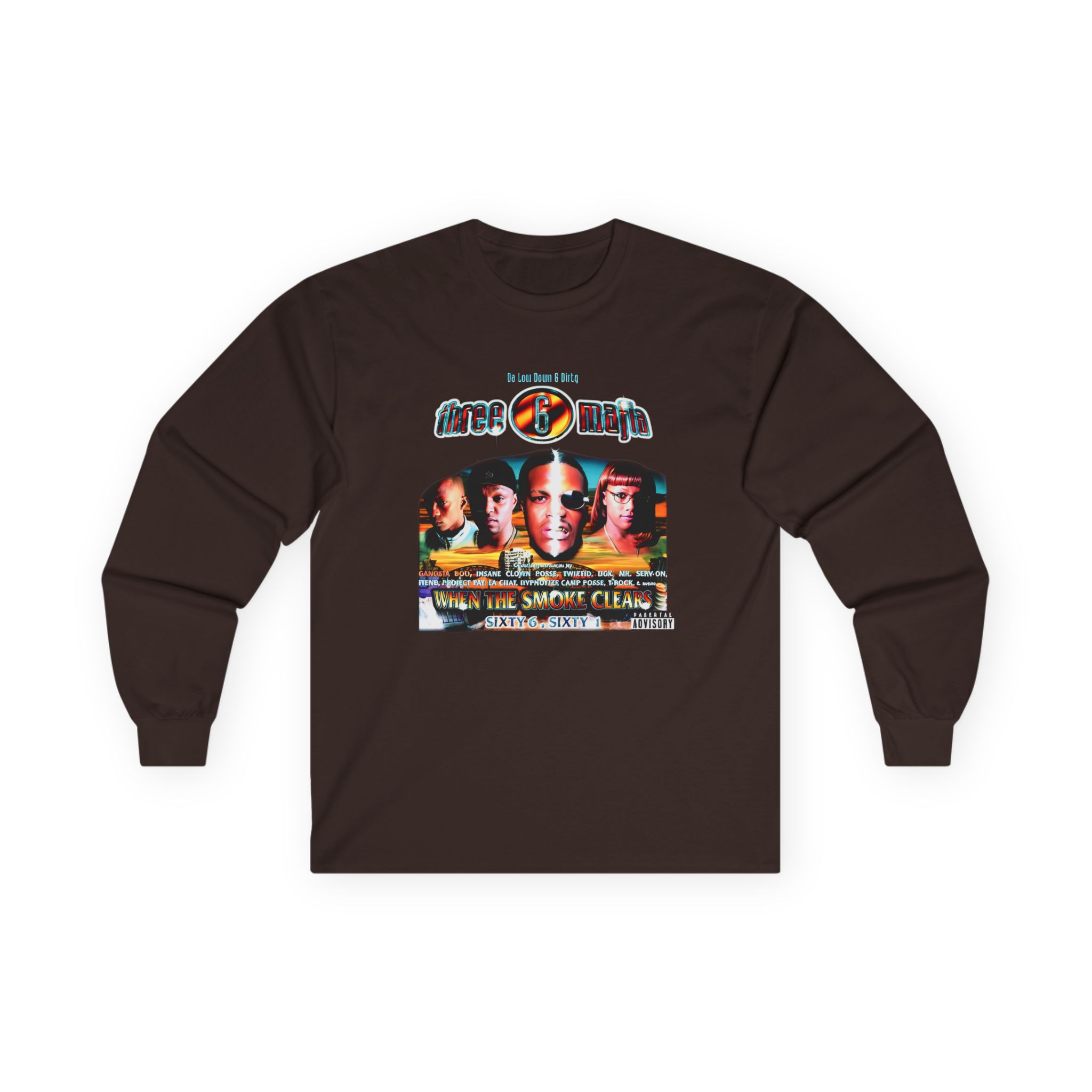 Three 6 Mafia When the Smoke Clears Unisex Ultra Cotton Long Sleeve Tee