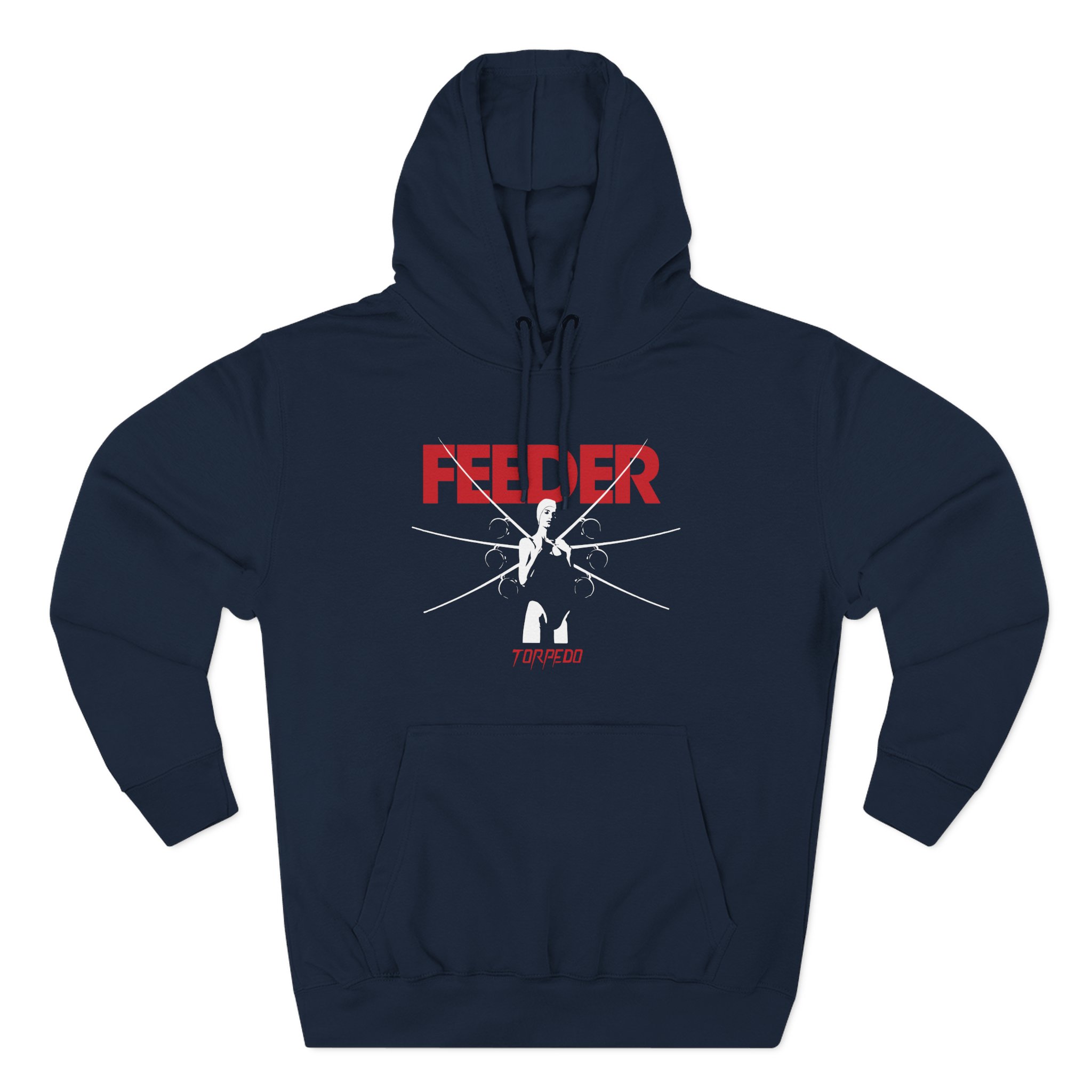 Feeder Torpedo Three-Panel Fleece Hoodie