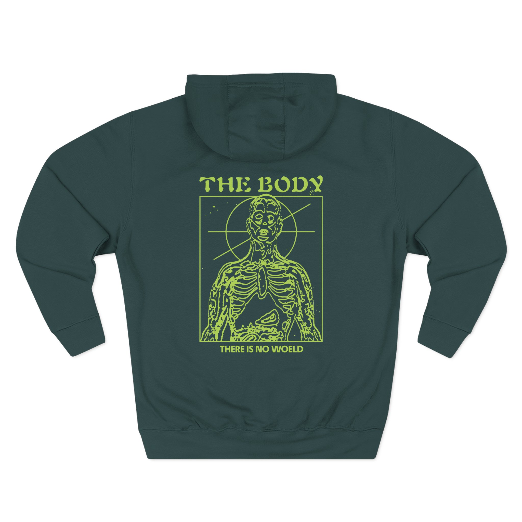 The Body Glowing Three-Panel Fleece Hoodie