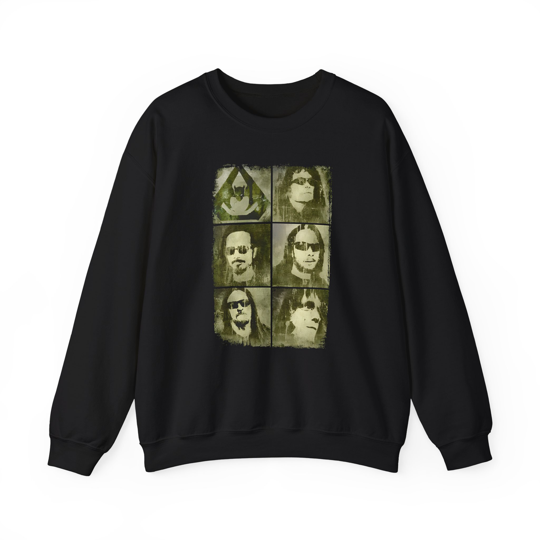 Overkill Faces Unisex Heavy Blendâ„¢ Crewneck Sweatshirt