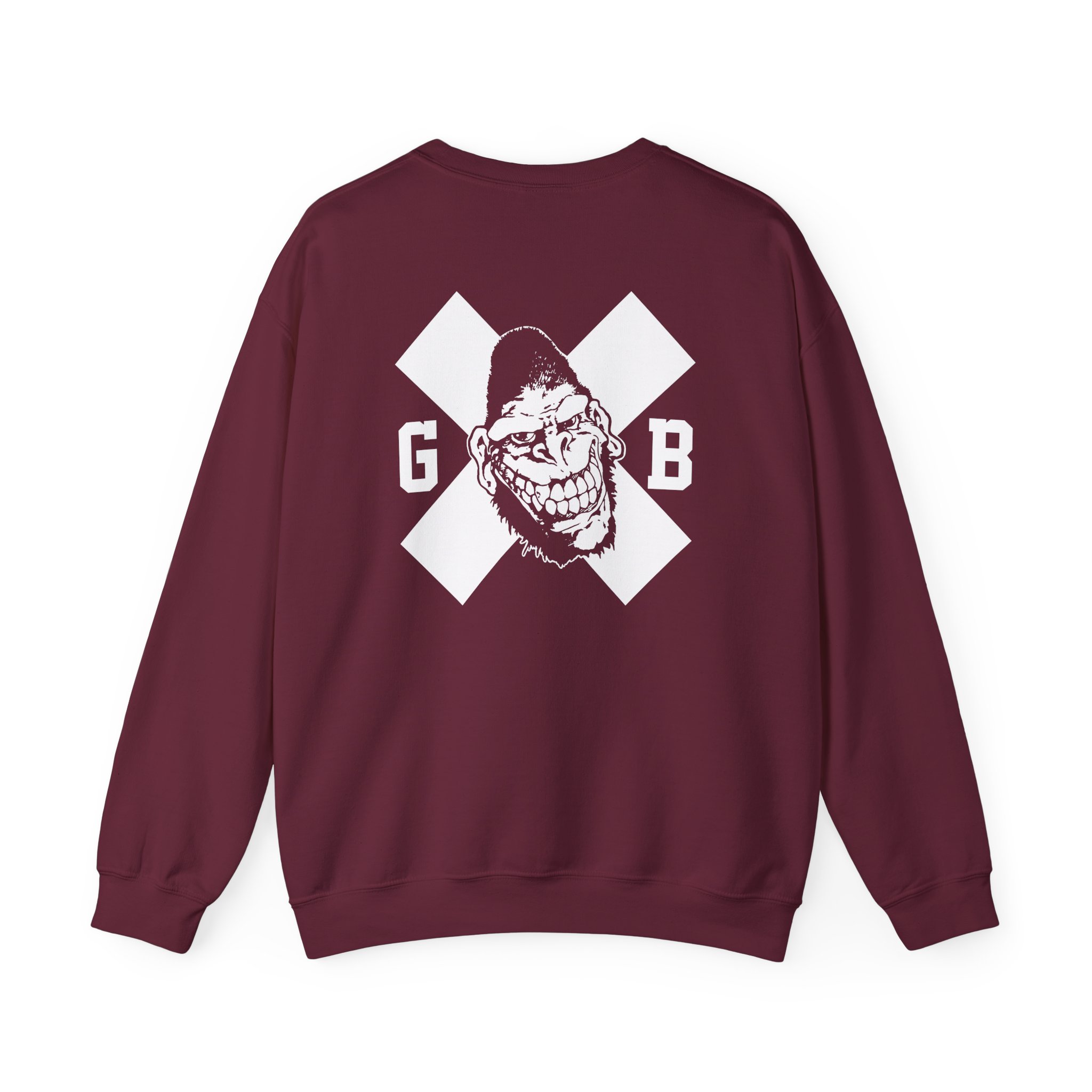 Gorilla Biscuits Gorilla X Unisex Heavy Blendâ„¢ Crewneck Sweatshirt