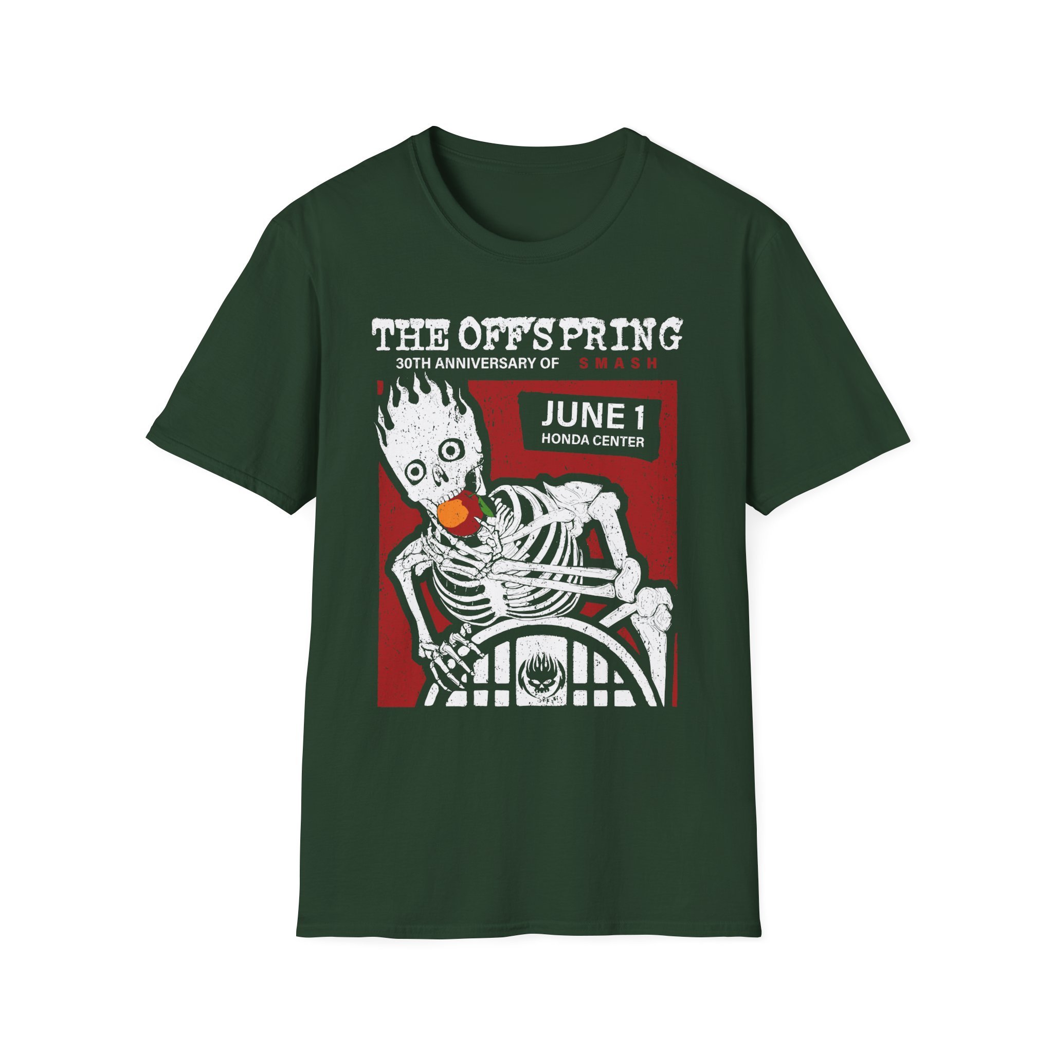The Offspring Smash Anniversary Show at the Honda Center Unisex Softstyle T-Shirt