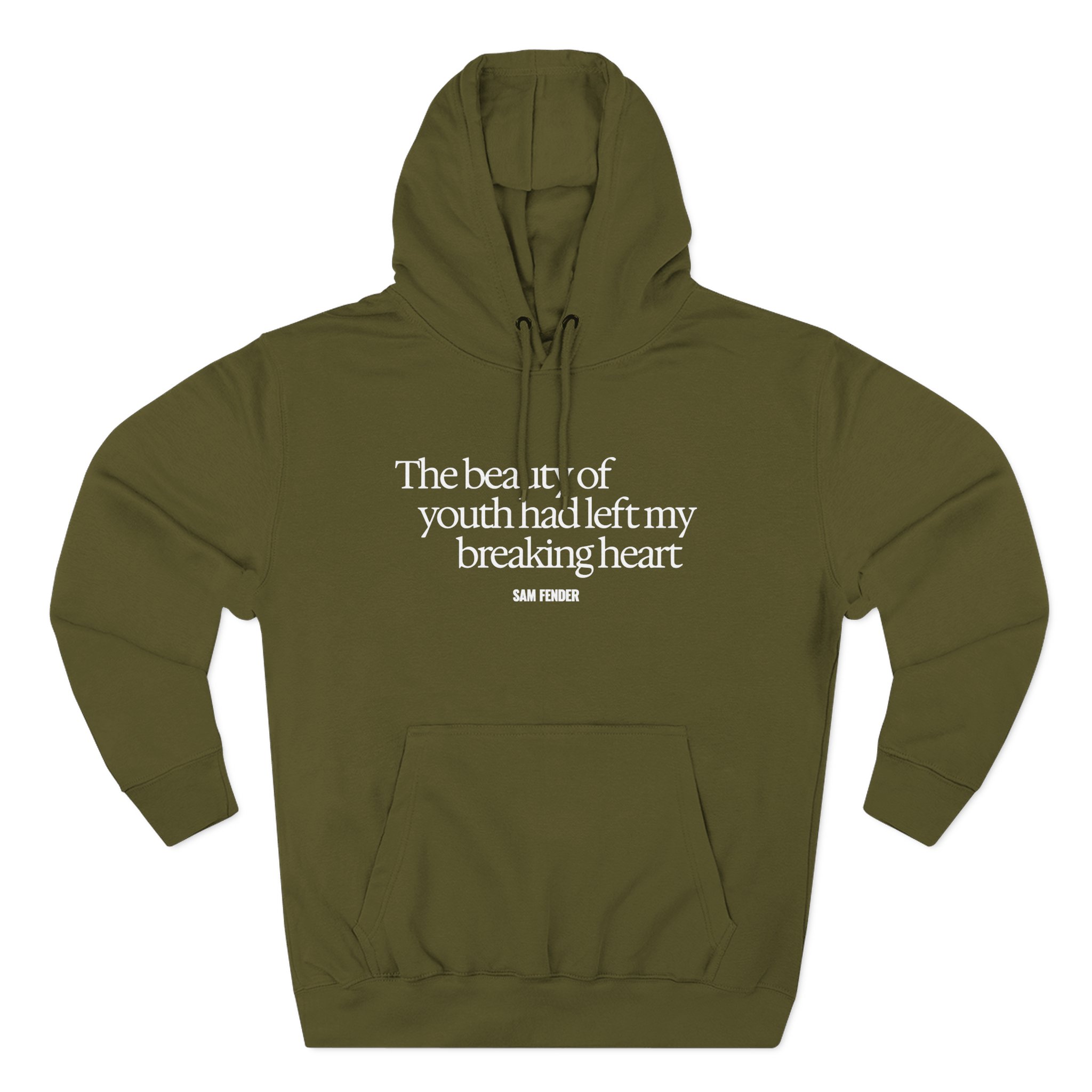 Sam Fender the Beauty of Youth Three-Panel Fleece Hoodie