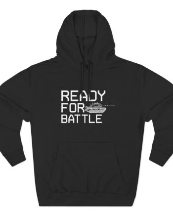 World of Tank Ready for Battle Three-Panel Fleece Hoodie