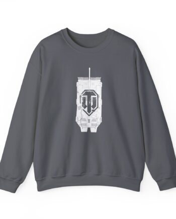 World of Tank Halftone Tank Unisex Heavy Blend™ Crewneck Sweatshirt