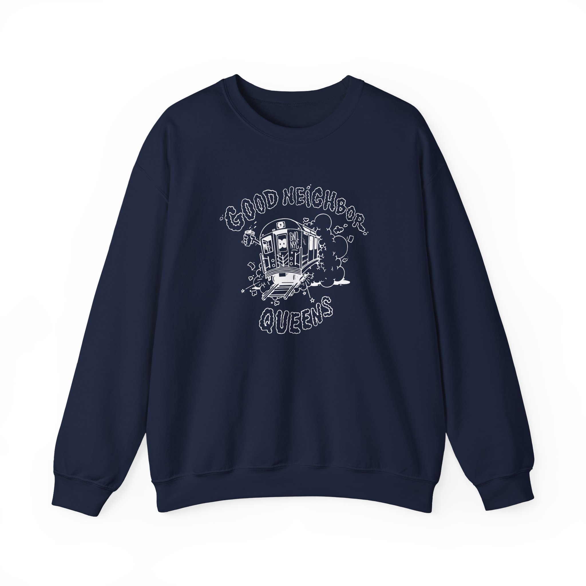 Good Neighbours Queens Unisex Heavy Blendâ„¢ Crewneck Sweatshirt