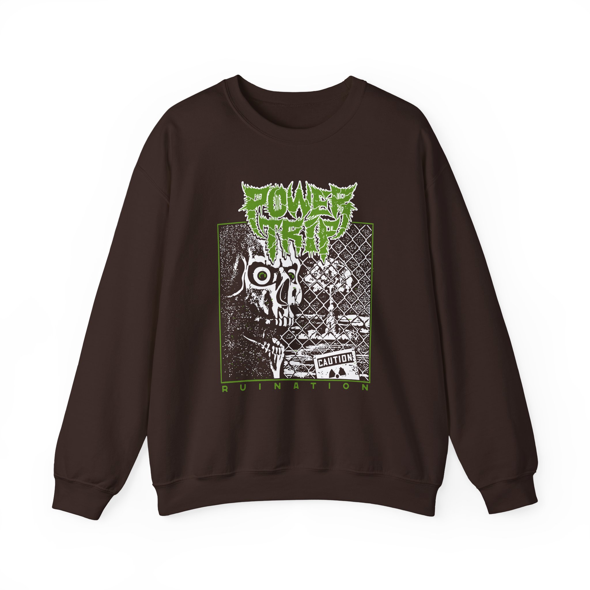 Power Trip Ruination Unisex Heavy Blendâ„¢ Crewneck Sweatshirt