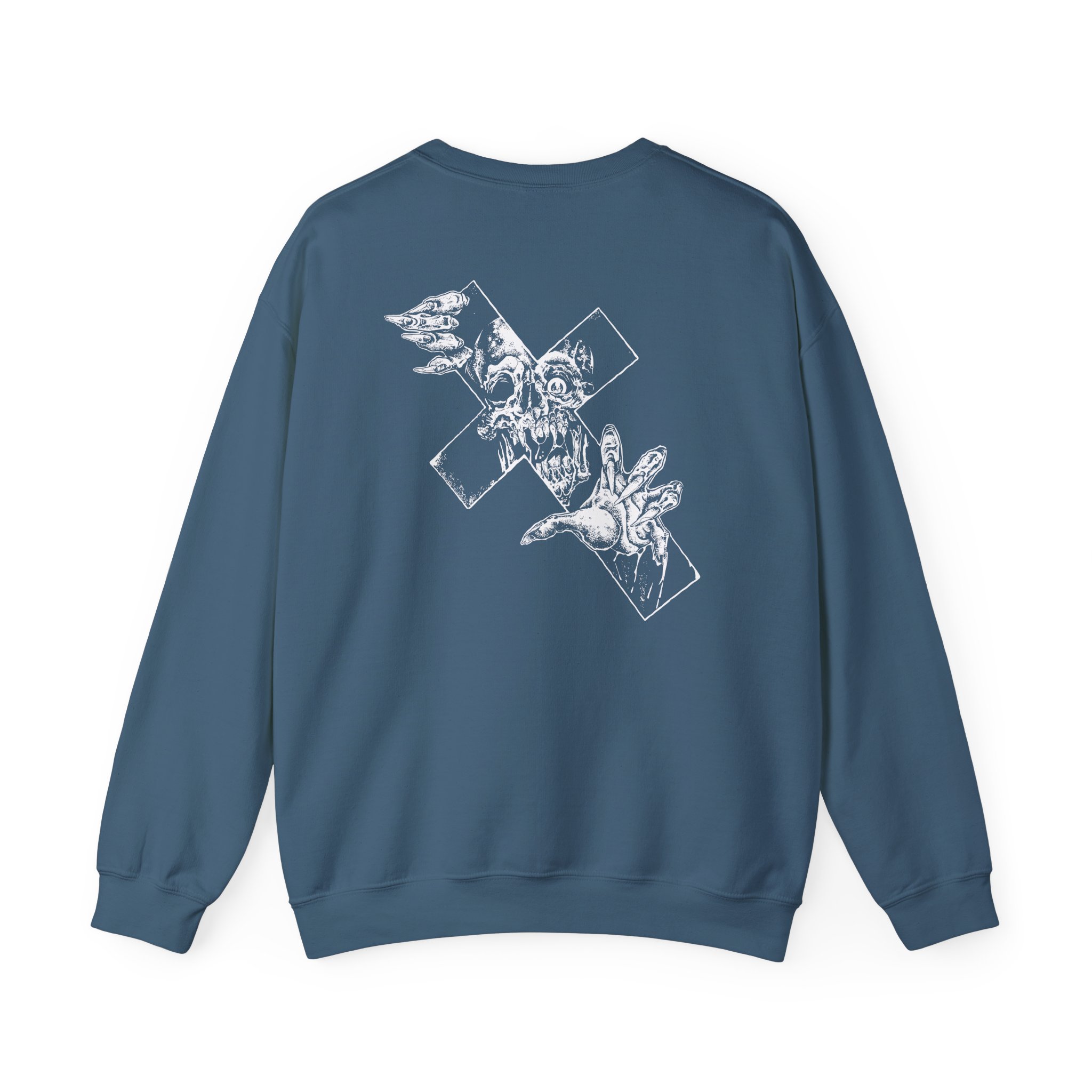 Power Trip Cross Unisex Heavy Blendâ„¢ Crewneck Sweatshirt