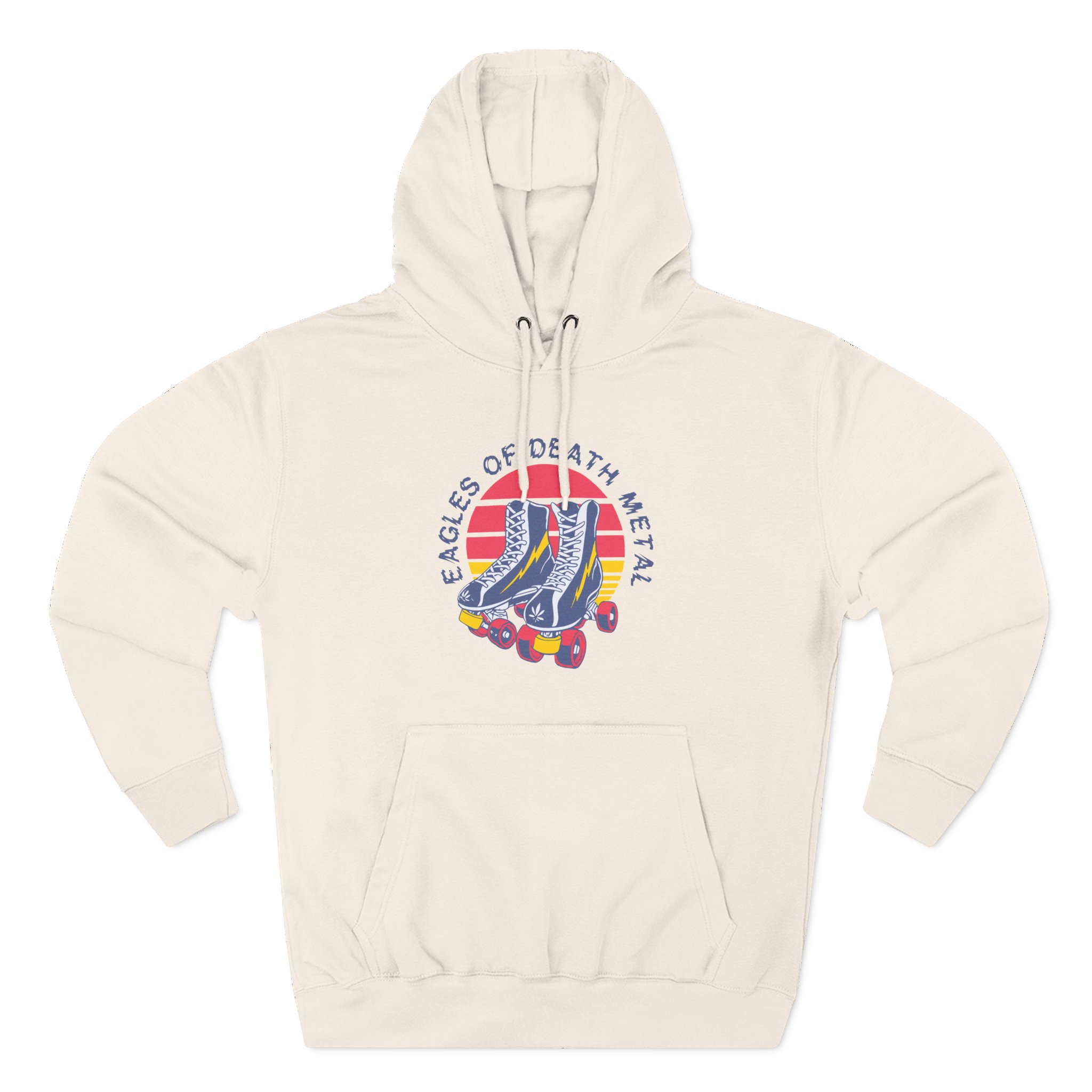Eagles of Death Metal Skates Three-Panel Fleece Hoodie