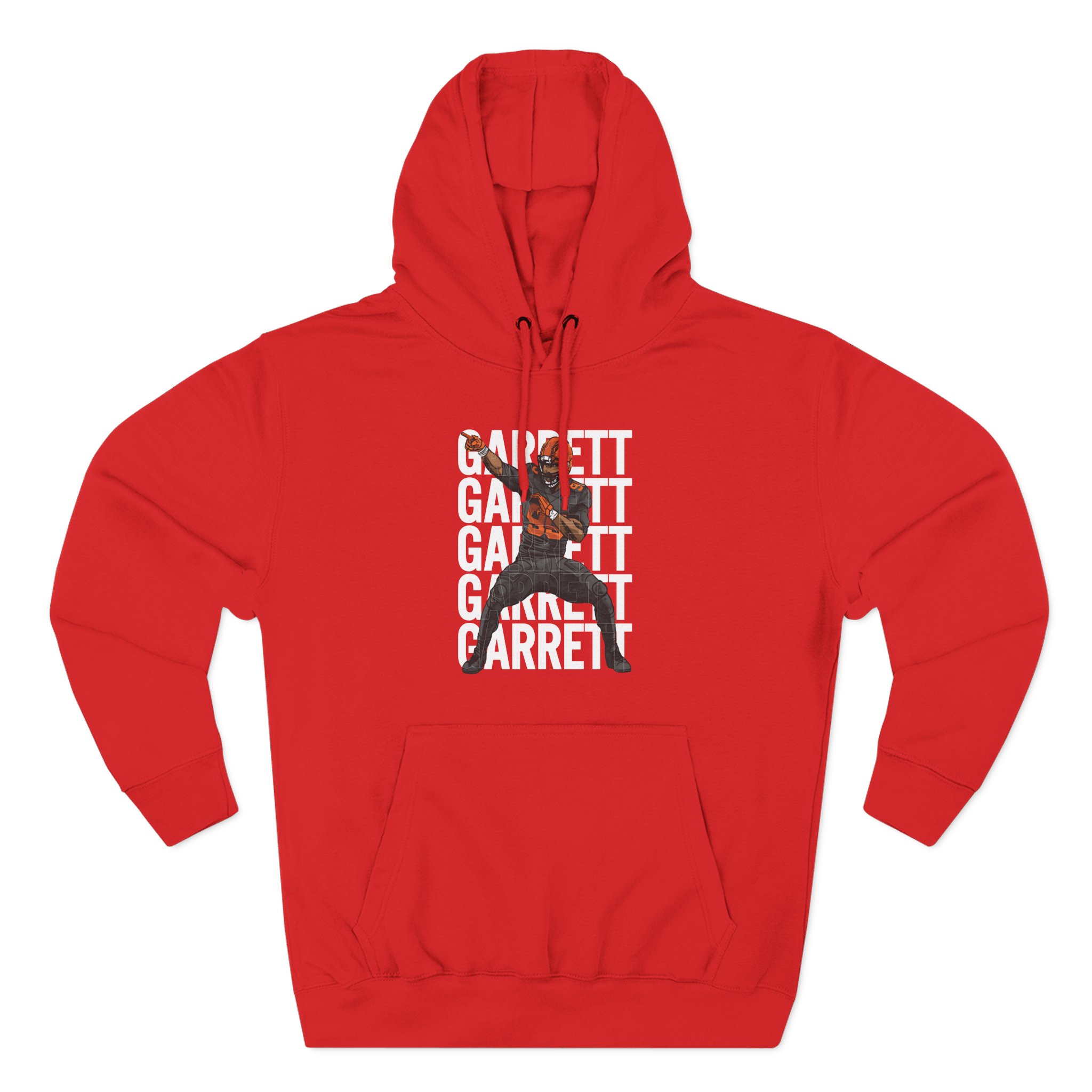 Myles Garrett Repeat Three-Panel Fleece Hoodie