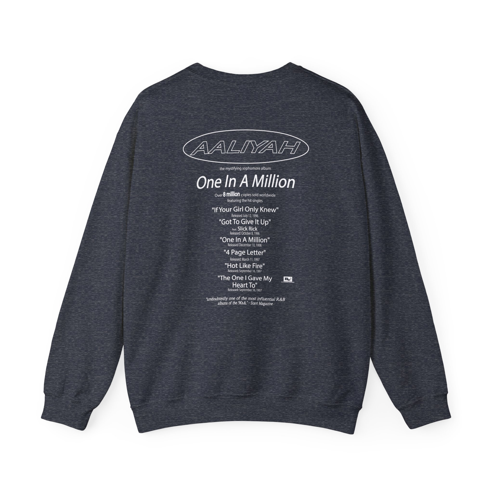 Aaliyah OIAM Photo Unisex Heavy Blendâ„¢ Crewneck Sweatshirt