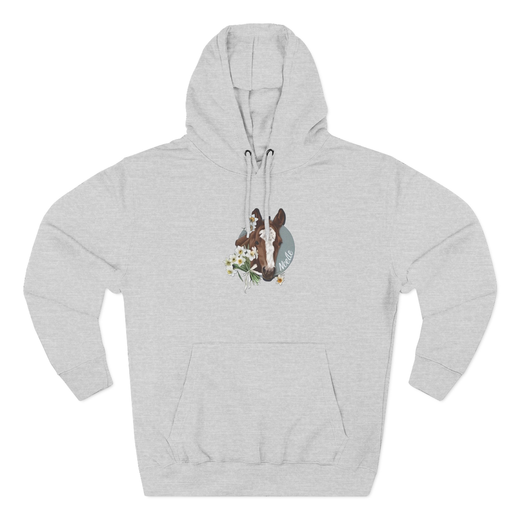 Katie Van Slyke Three-Panel Fleece Hoodie