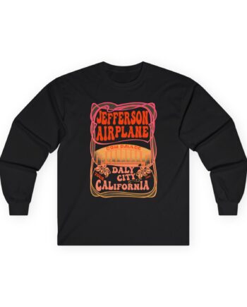 Jefferson Airplane Daly City Tour Unisex Ultra Cotton Long Sleeve Tee