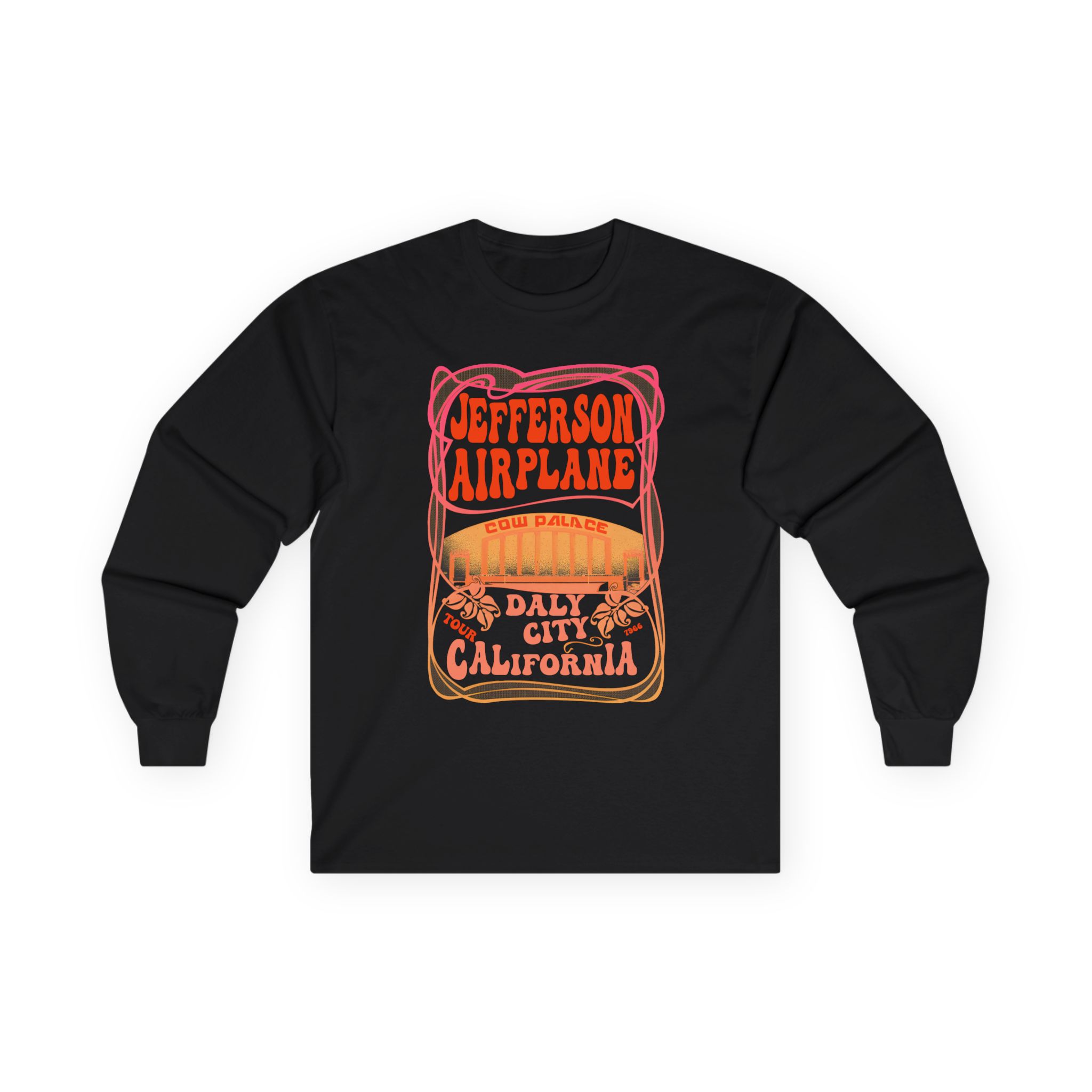 Jefferson Airplane Daly City Tour Unisex Ultra Cotton Long Sleeve Tee
