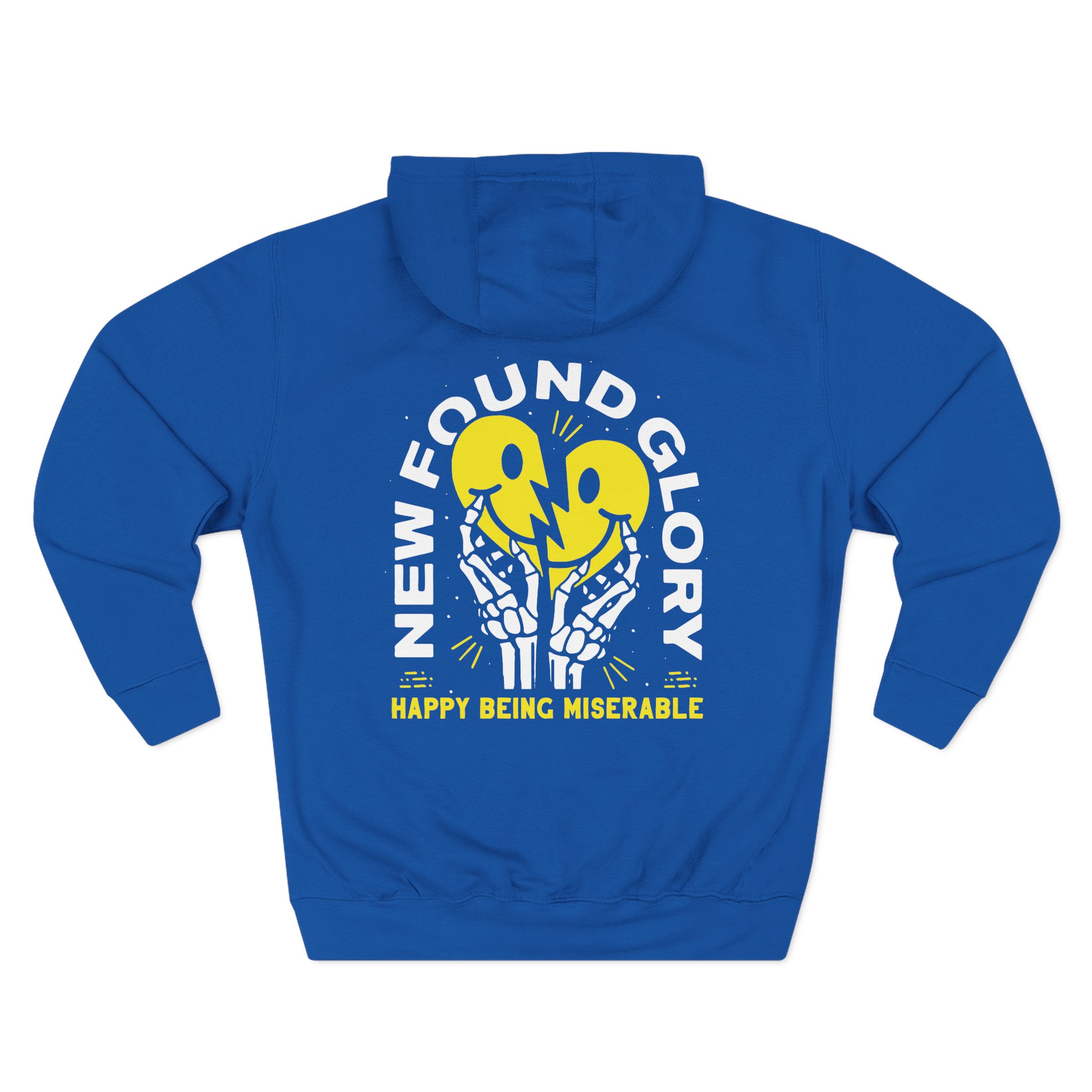 New Found Glory Happy Being Miserable Three-Panel Fleece Hoodie