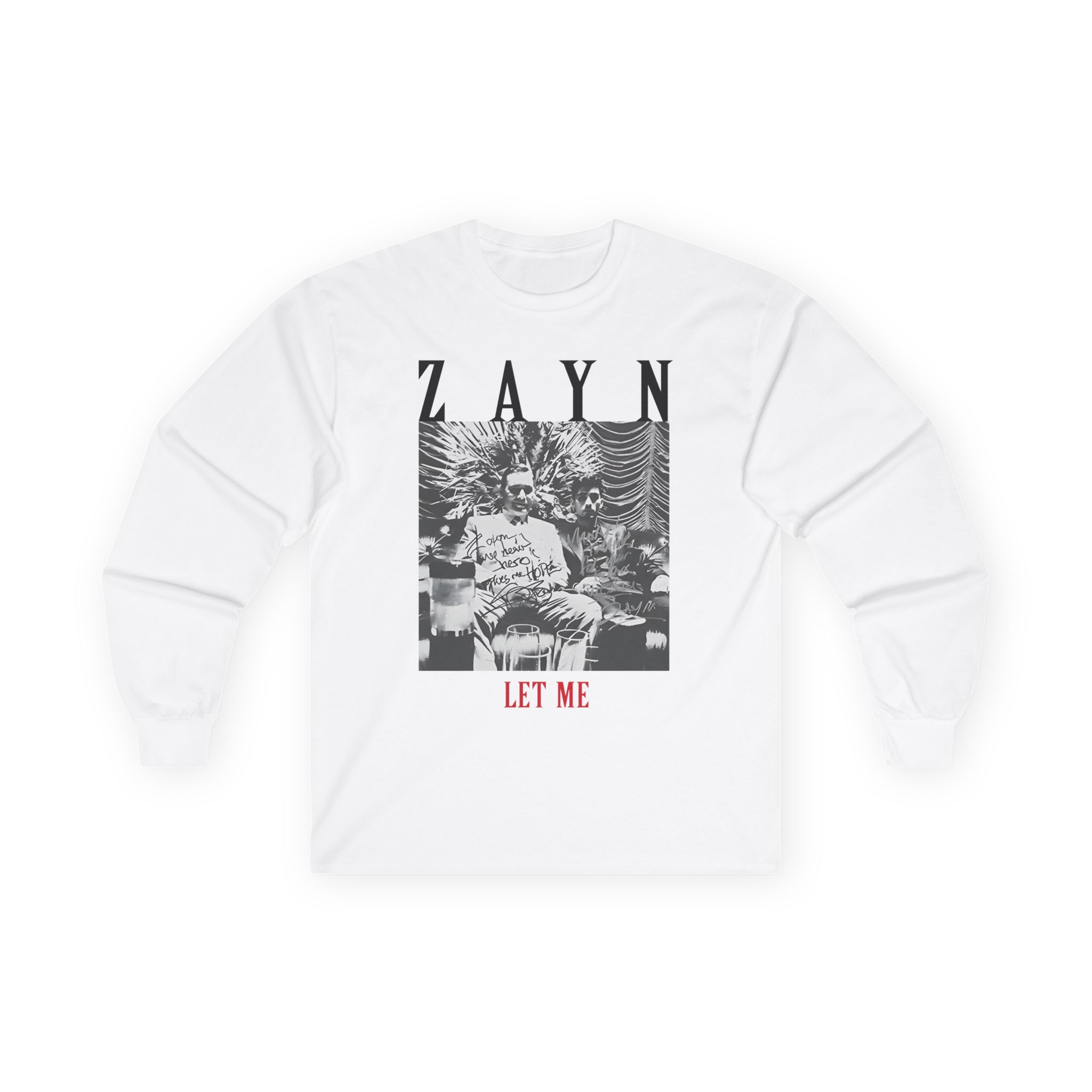 Zayn Malik Let Me Unisex Ultra Cotton Long Sleeve Tee