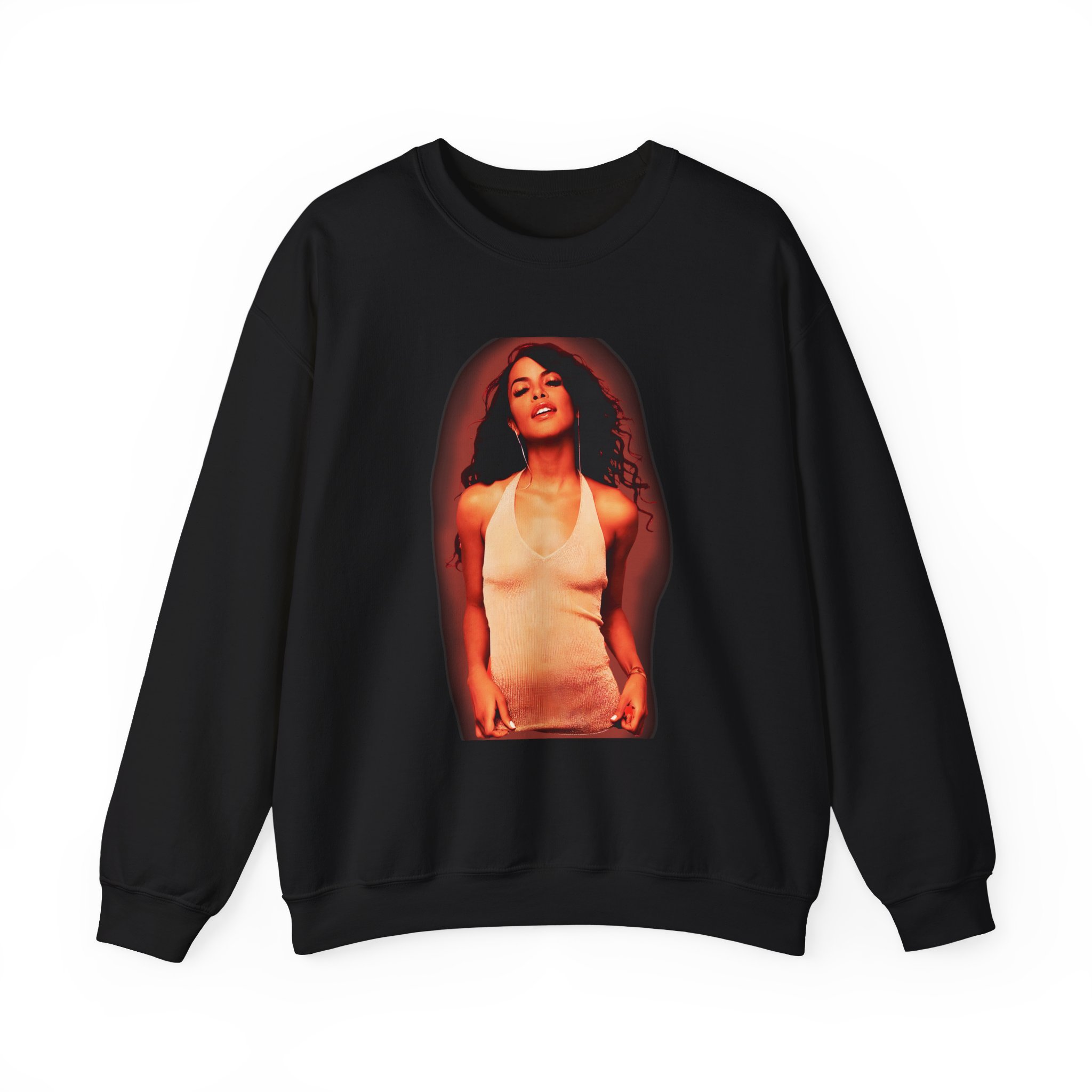 Aaliyah Glow LS Unisex Heavy Blendâ„¢ Crewneck Sweatshirt