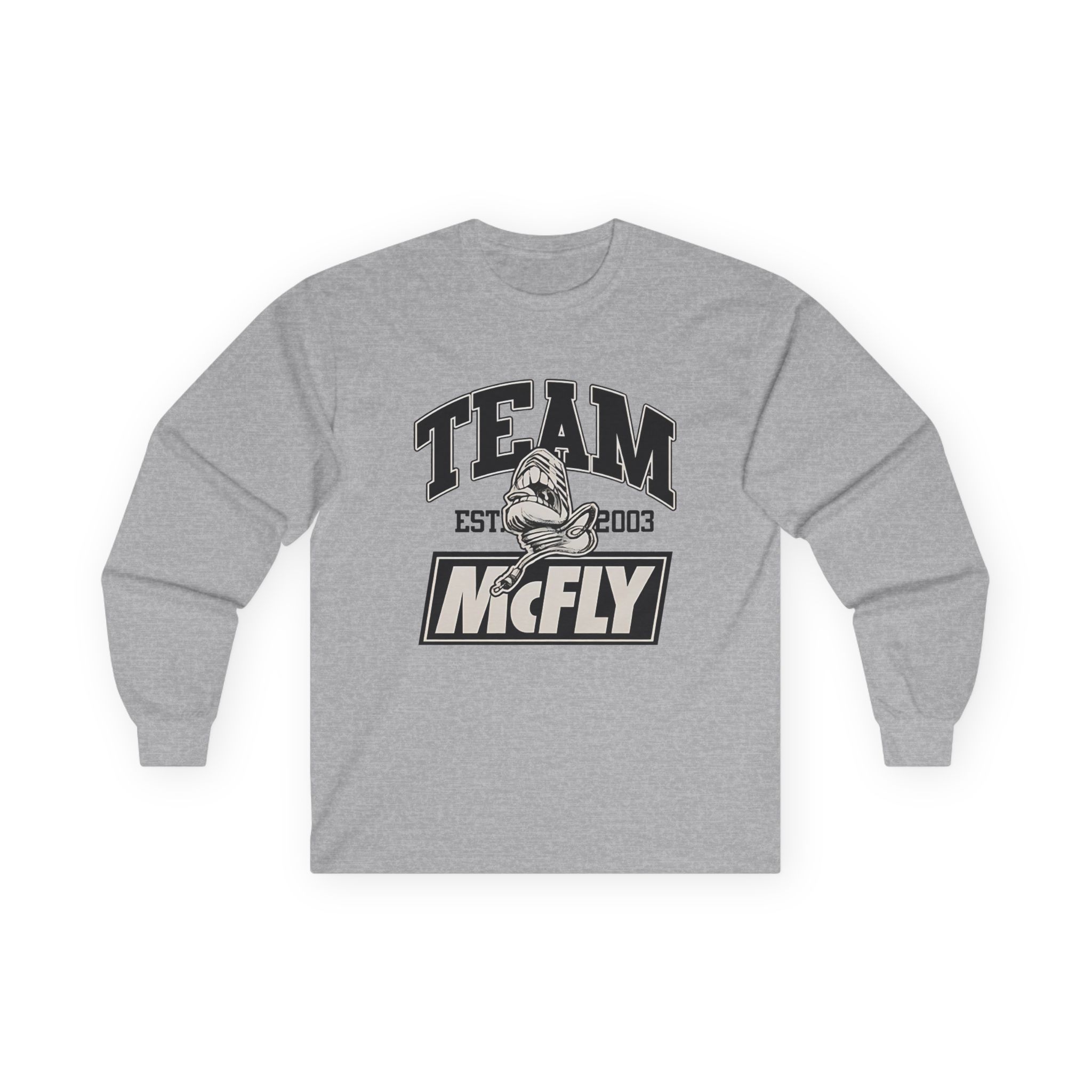 Mcfly Ecru Unisex Ultra Cotton Long Sleeve Tee