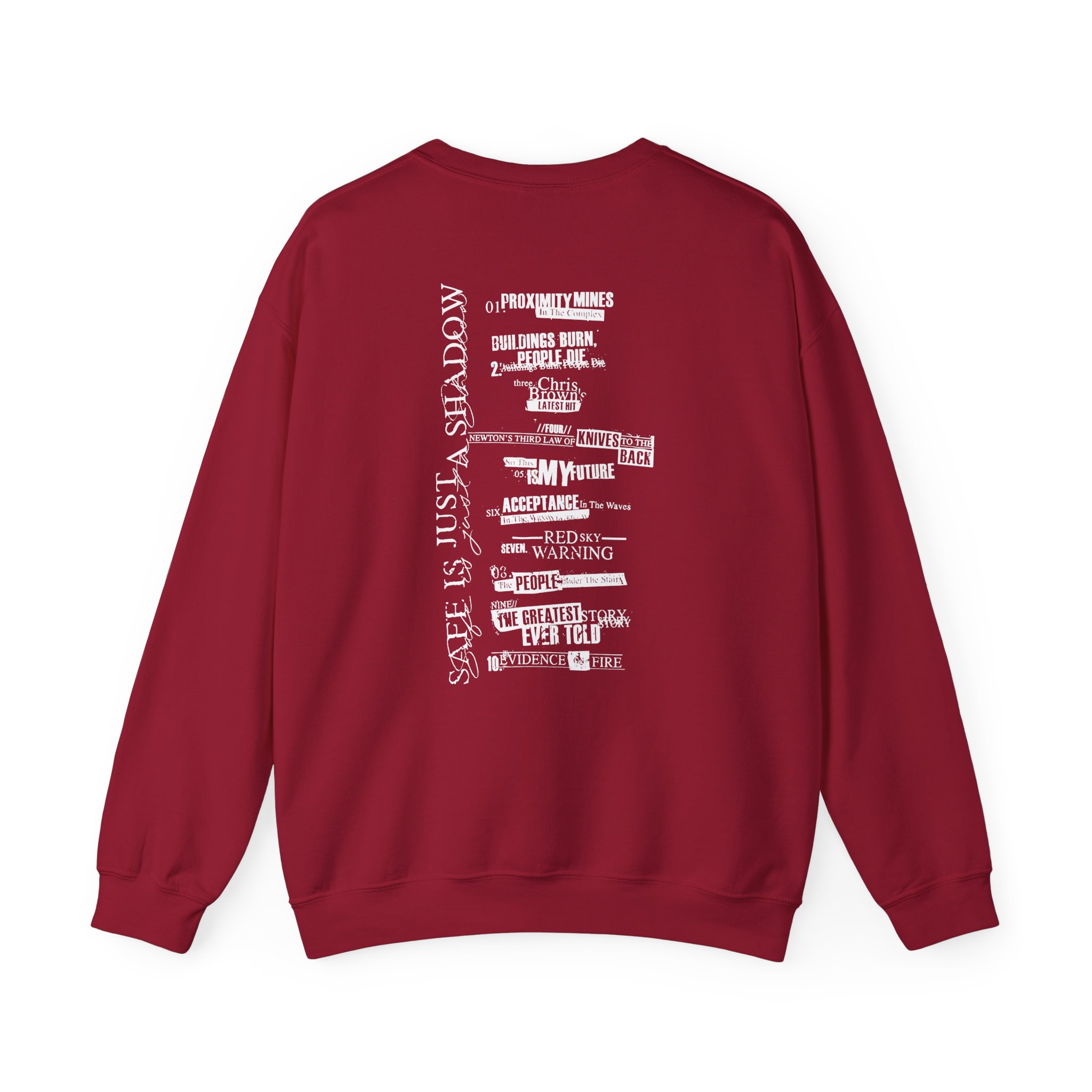 Ice Nine Kills Safe is Just a Shadow Unisex Heavy Blendâ„¢ Crewneck Sweatshirt