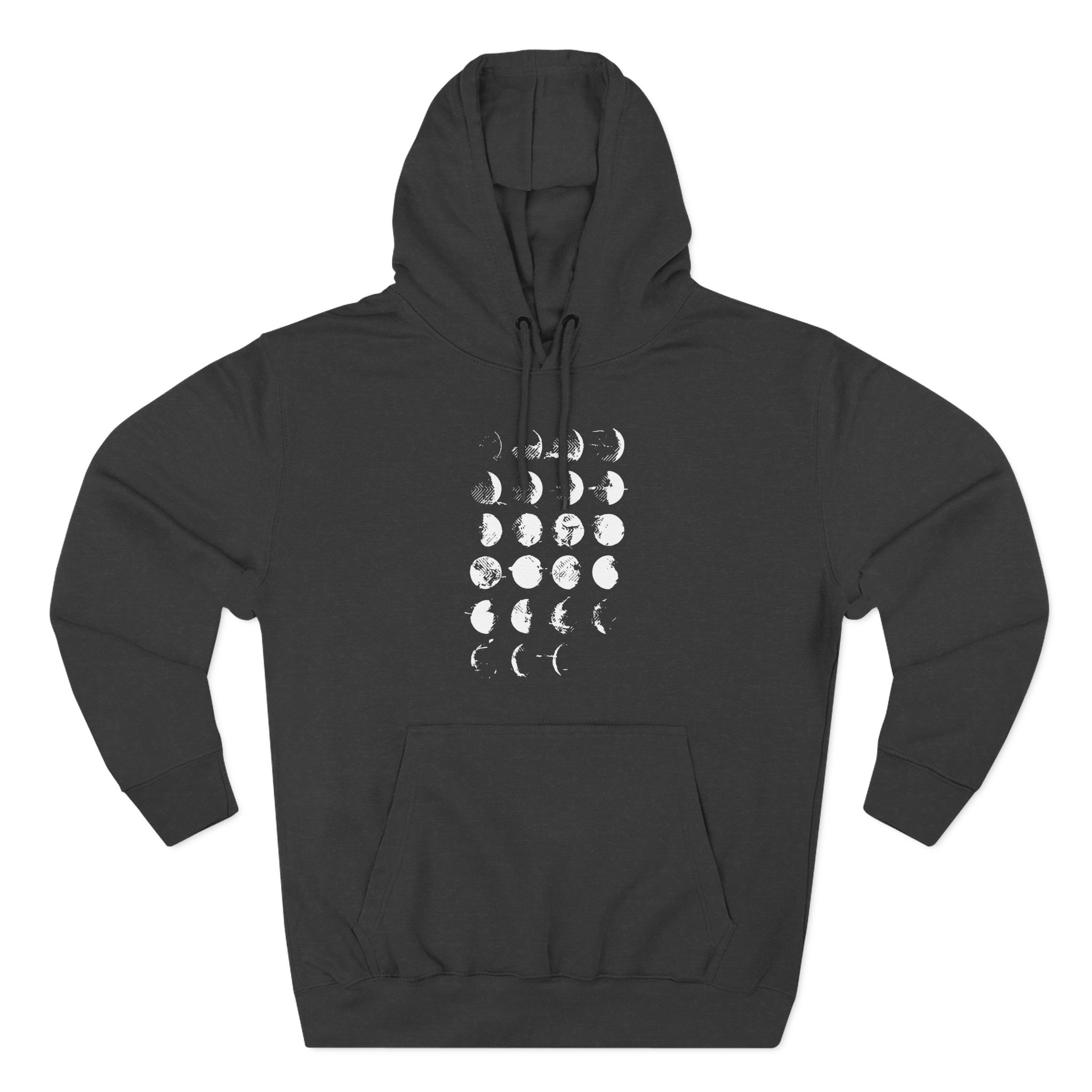 Converge Moon Phases Three-Panel Fleece Hoodie