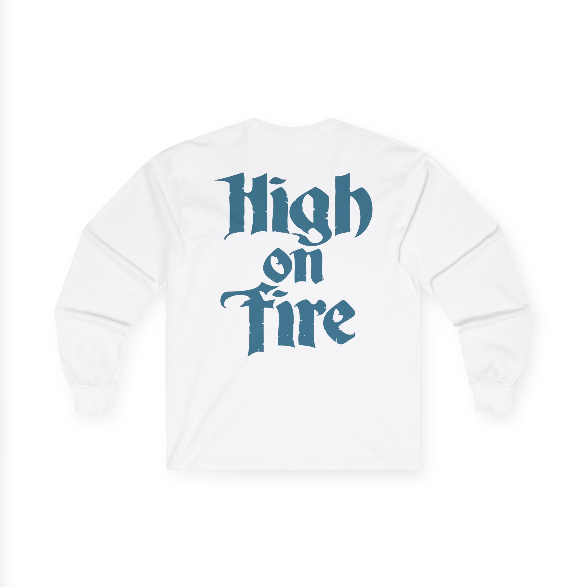 High on Fire Skull Knife Unisex Ultra Cotton Long Sleeve Tee
