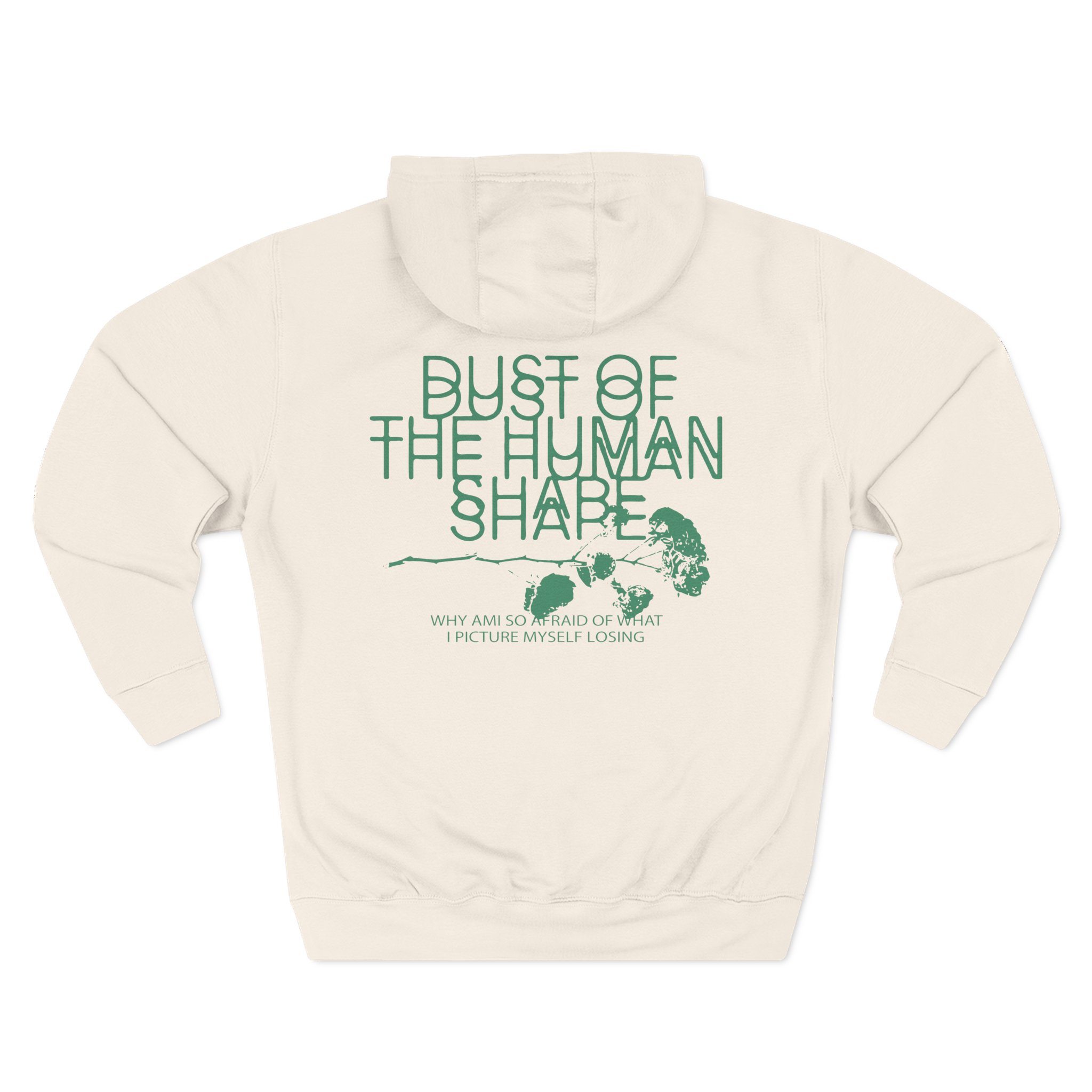 Ghost Atlas Flowers Three-Panel Fleece Hoodie