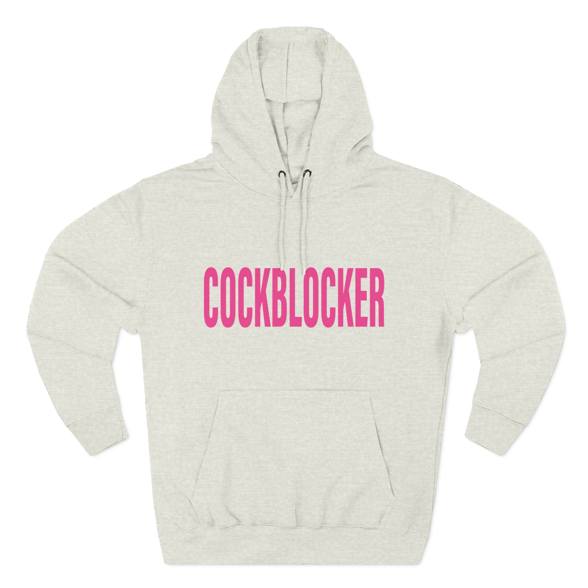 Kim Petras Cockblocker Three-Panel Fleece Hoodie
